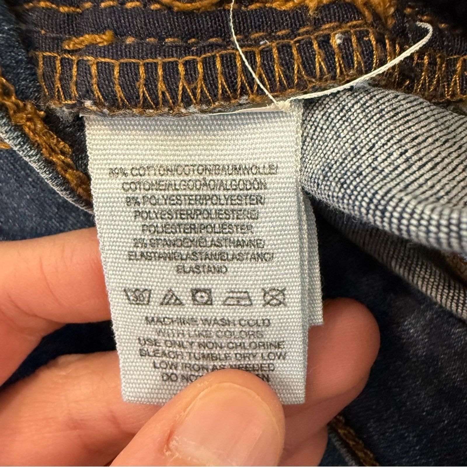 Free People Free People Busted Knee High Waisted Skinny Jeans Women’s 26 Size 26" / US 2 / IT 38 - 11 Thumbnail
