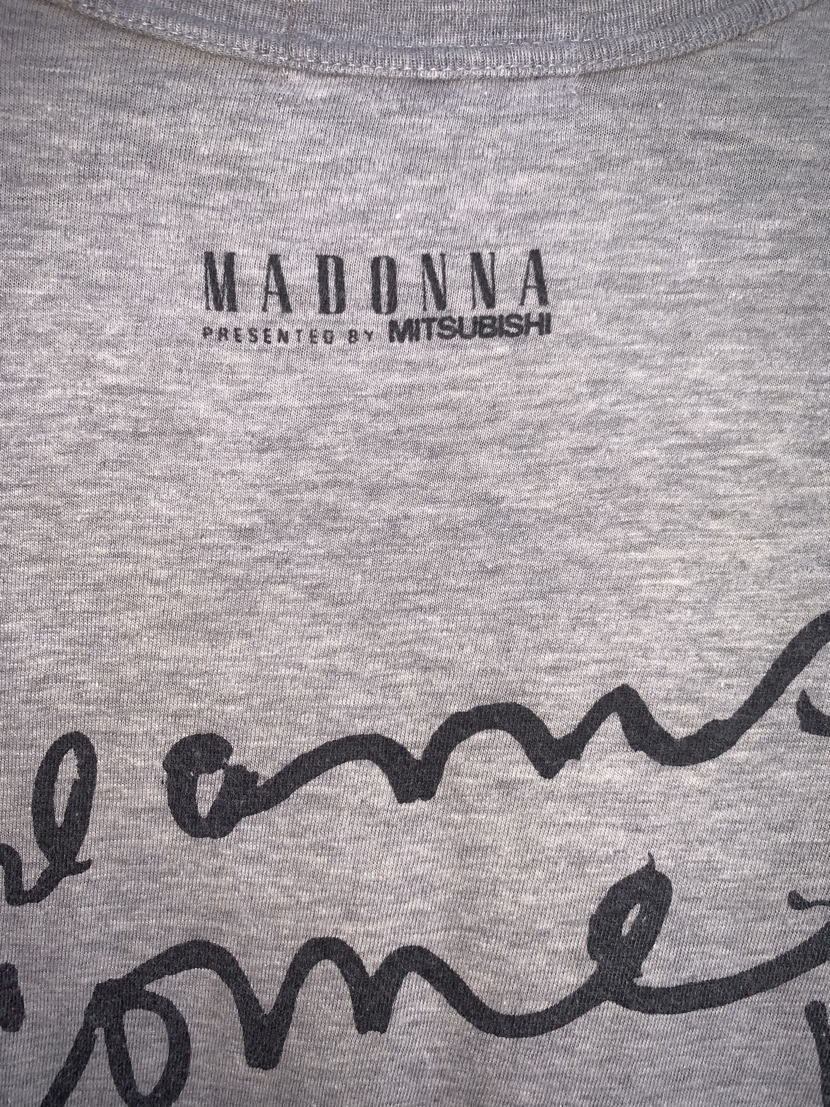 Band Tees Madonna X Mitsubishi Tour Promo Vintage 80s Shirt Size US M / EU 48-50 / 2 - 2 Thumbnail