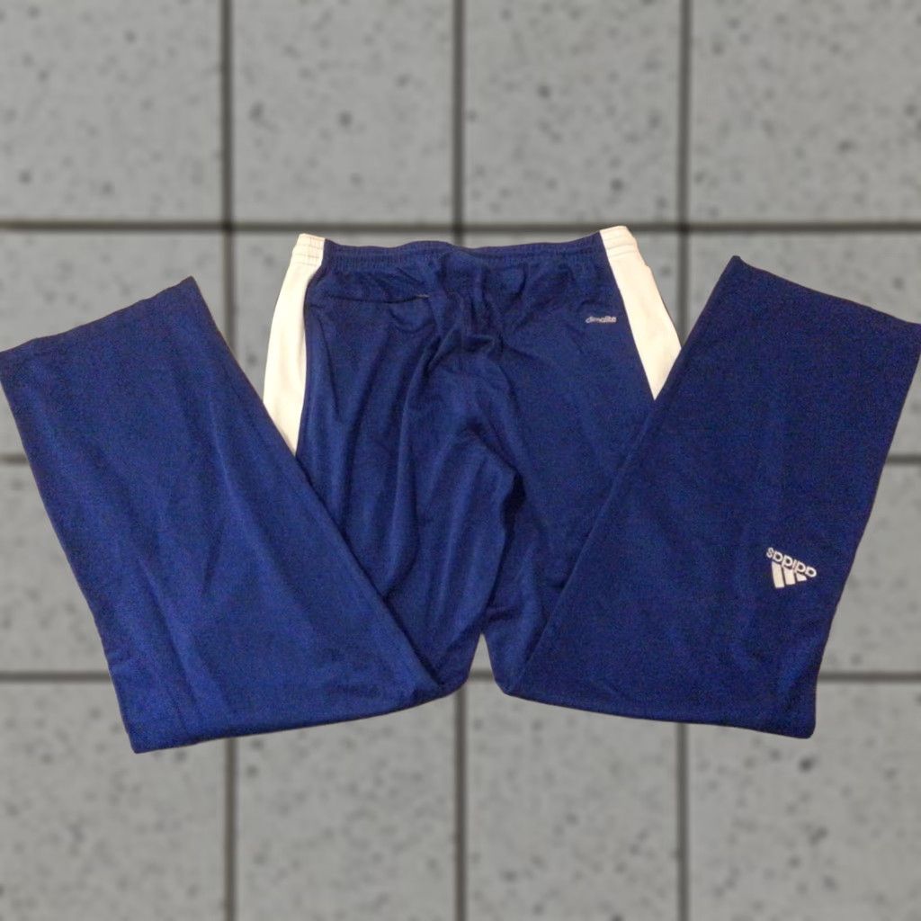 Adidas VINTAGE? Mens adidas Pants M Medium Blue Athletic Gym Workout 30x33, adidas, Pants, Men, Blue, Athletic, Sweatpants Size US 31 - 1 Thumbnail