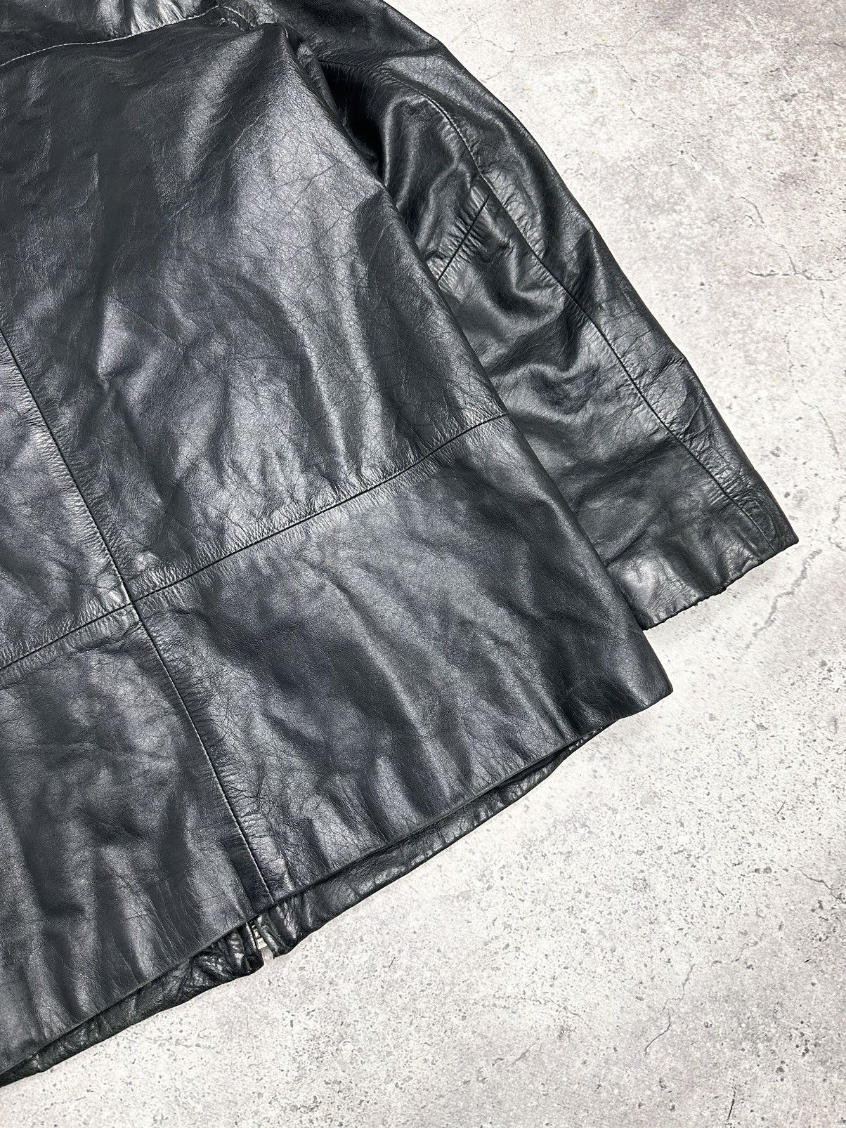 14th Addiction Vintage Leather Jacket Diesel Style Avantgarde IfSixWasNine Size US M / EU 48-50 / 2 - 13 Thumbnail