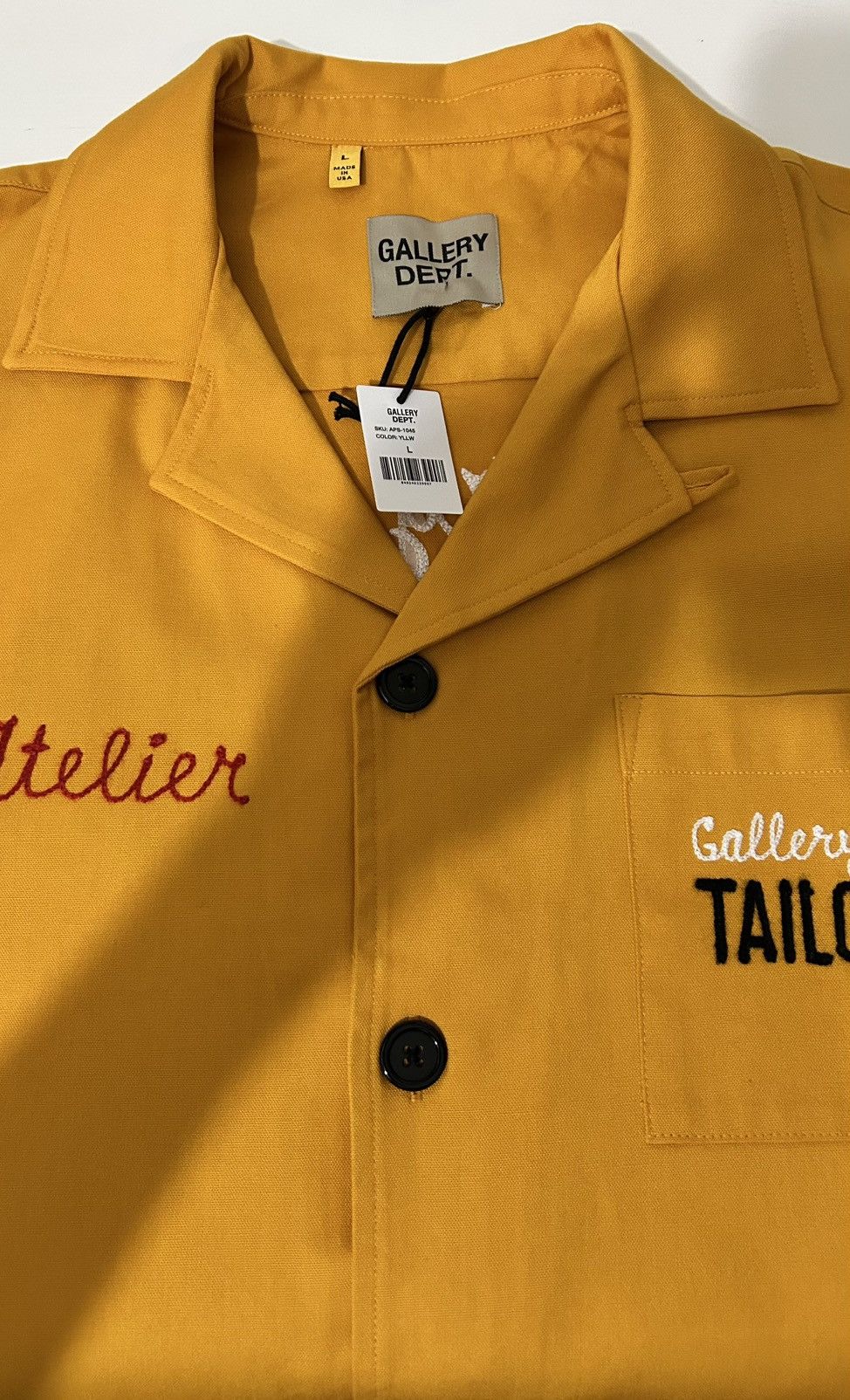 Gallery Dept. Gallery Dept Yellow Atelier Parker Short S Button Medium Size US M / EU 48-50 / 2 - 15 Thumbnail
