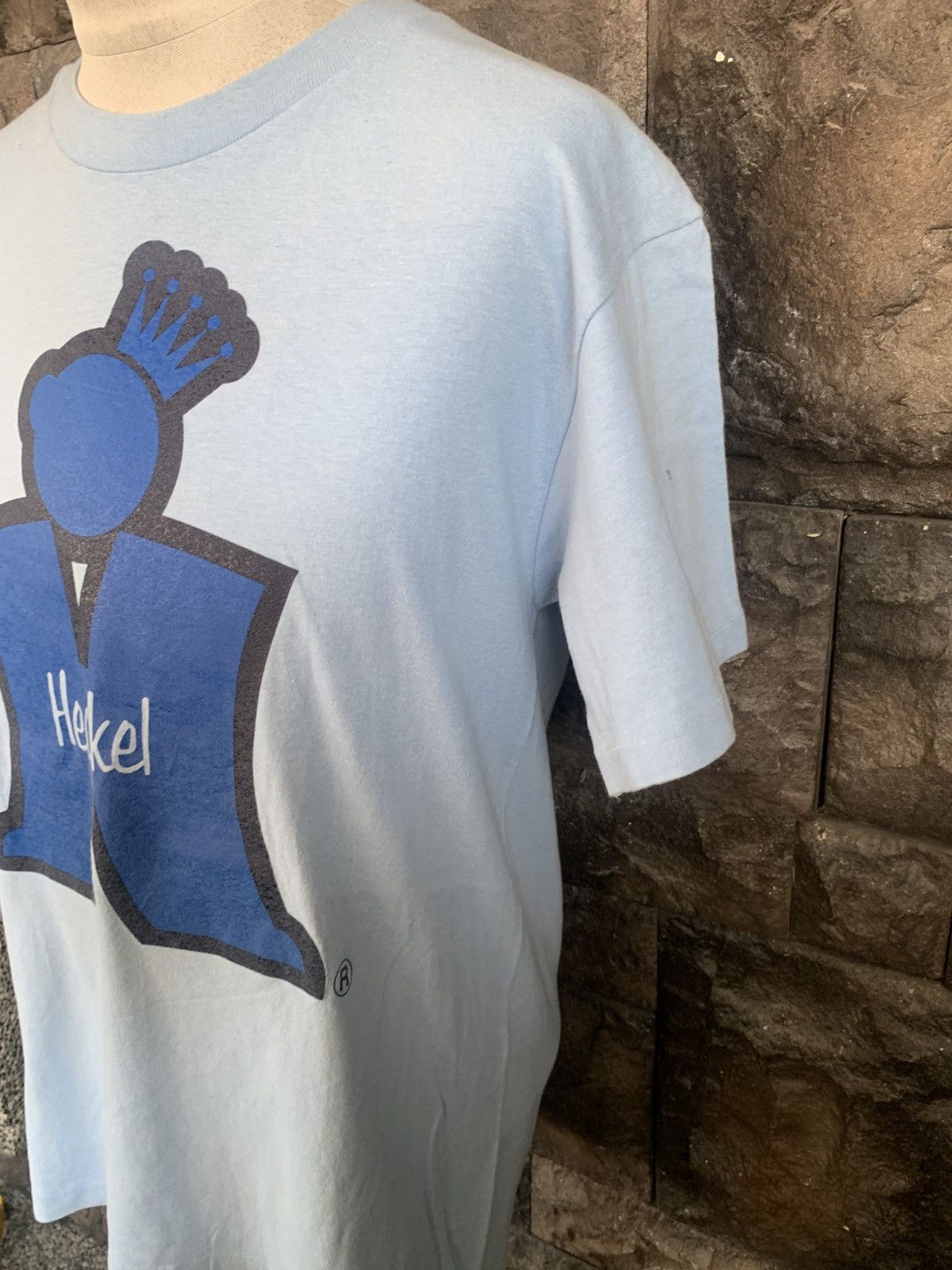 Vintage Vintage 90s Heckel Streetwear / Skate Surf T shirt Size US M / EU 48-50 / 2 - 3 Thumbnail
