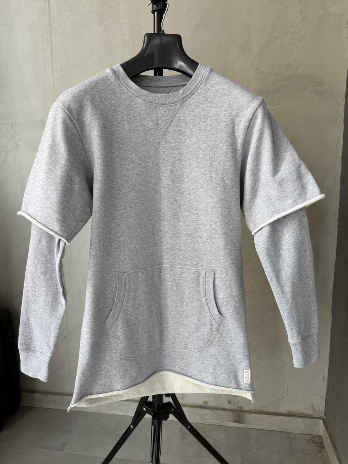 Kith KITH sweatshirt dress dabble sleeve gray size S Size S / US 4 / IT 40 - 1 Thumbnail