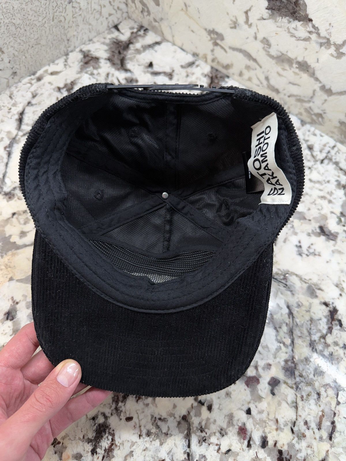 Satoshi Nakamoto Satoshi Nakamoto Chainstitch Logo Hat Corduroy Size ONE SIZE - 8 Thumbnail