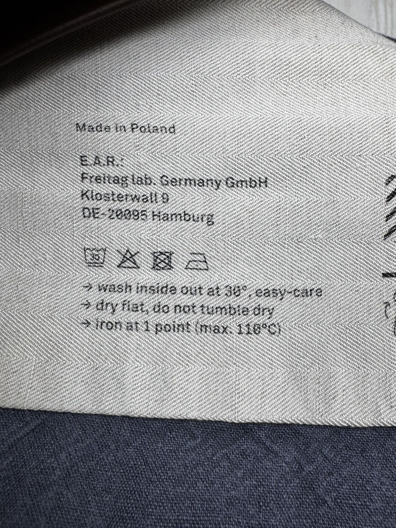 Freitag Freitag Blue Linen Modal E783 Mens Shirt Size US L / EU 52-54 / 3 - 9 Thumbnail