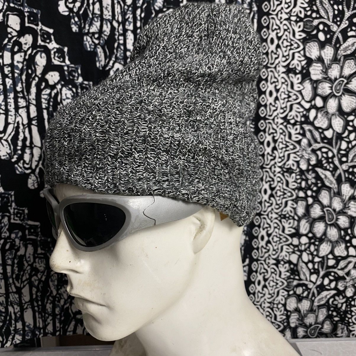 Japanese Brand × Vintage 2000s y2k artex knitting mills union made beanie hats Size ONE SIZE - 4 Thumbnail