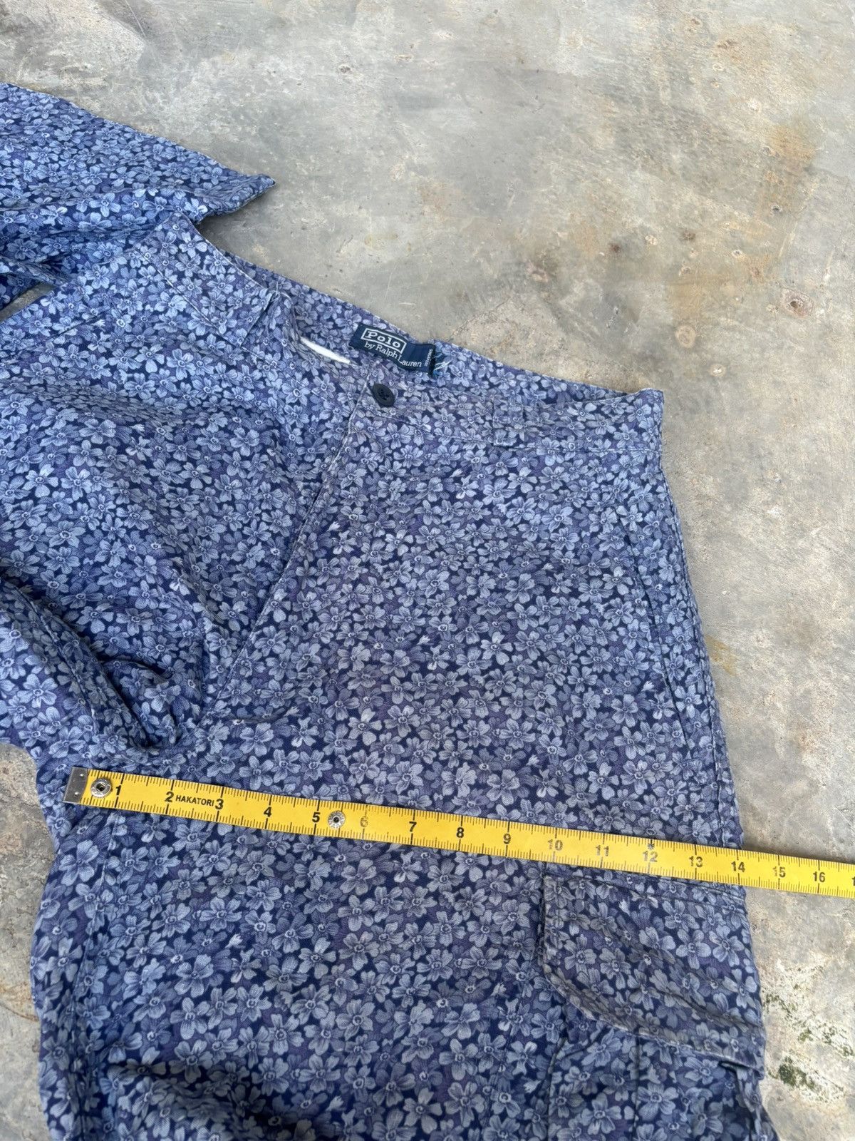 Japanese Brand × Polo Ralph Lauren × Ralph Lauren Vintage Polo Ralph Lauren Floral Cargo Pants Size US 30 / EU 46 - 13 Thumbnail