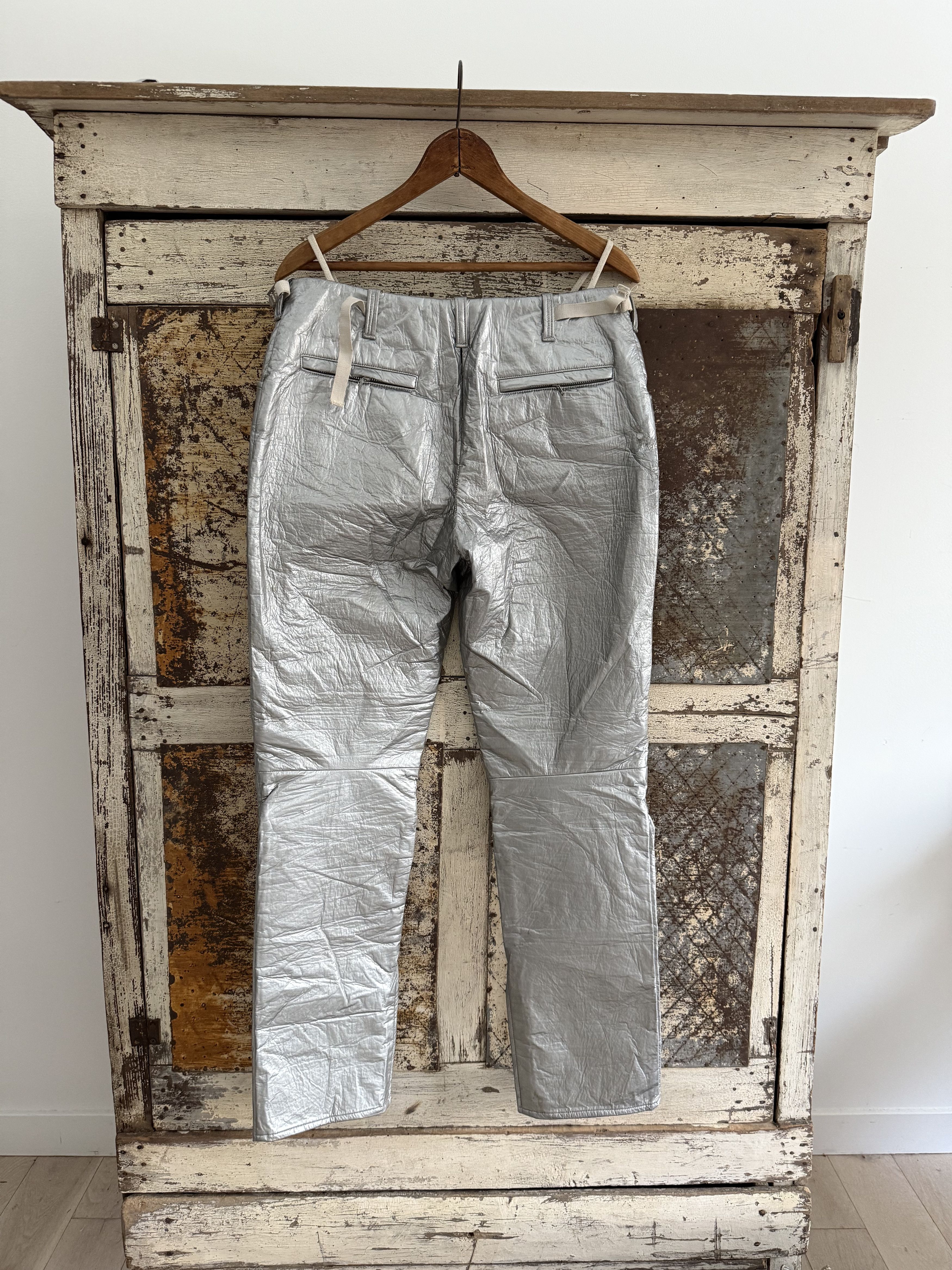 Helmut Lang 1999 Helmut Lang Astro Biker Jacket & Pants Set Size US S / EU 44-46 / 1 - 12 Thumbnail
