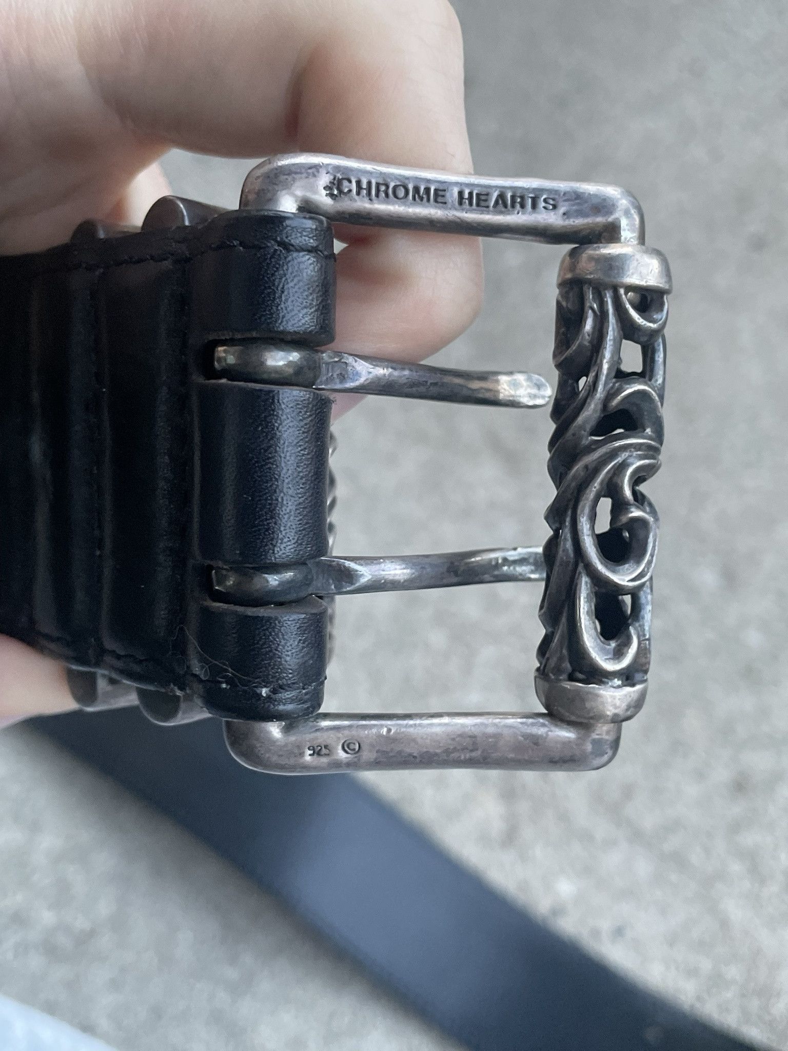 Chrome Hearts Chrome Hearts Double Roller Belt Size ONE SIZE - 2 Thumbnail