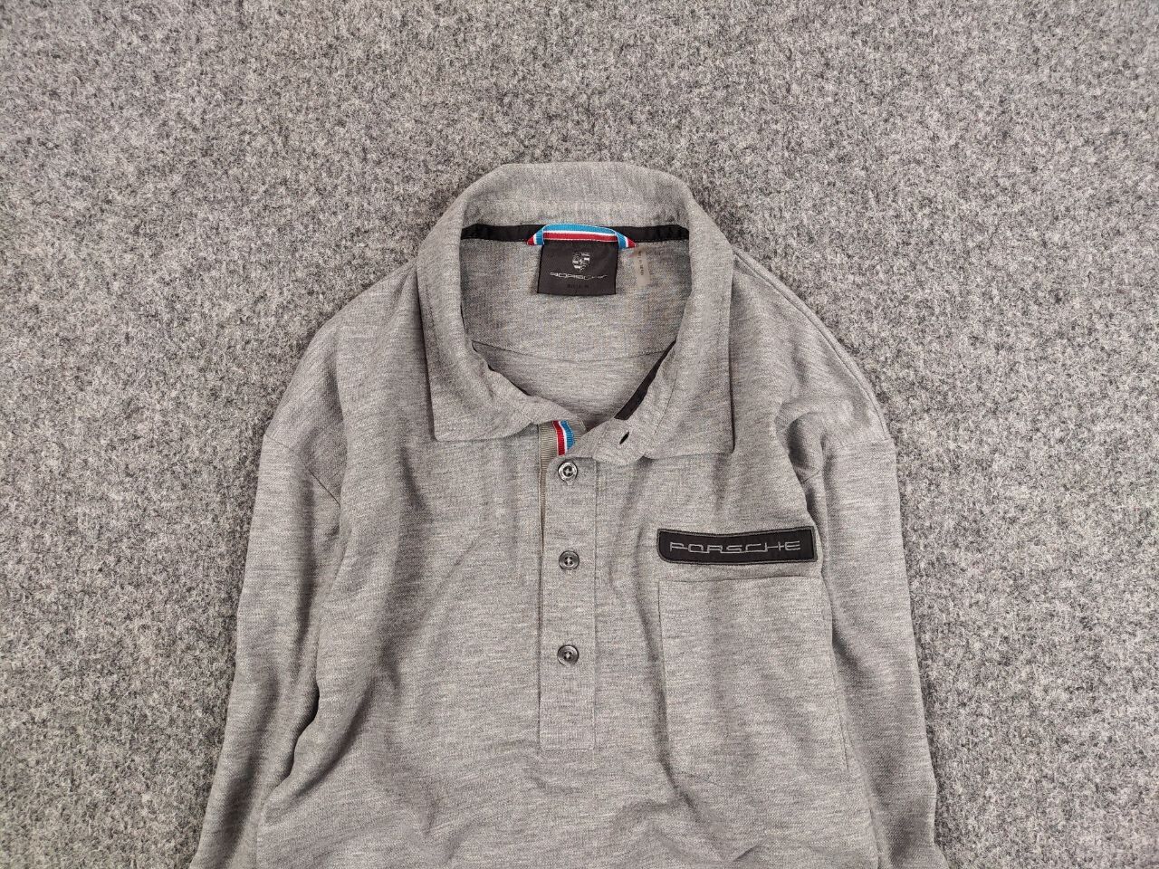 Japanese Brand Porsche Design Classic Herren Rugby Long Sleeve Polo Shirt Size US L / EU 52-54 / 3 - 8 Thumbnail