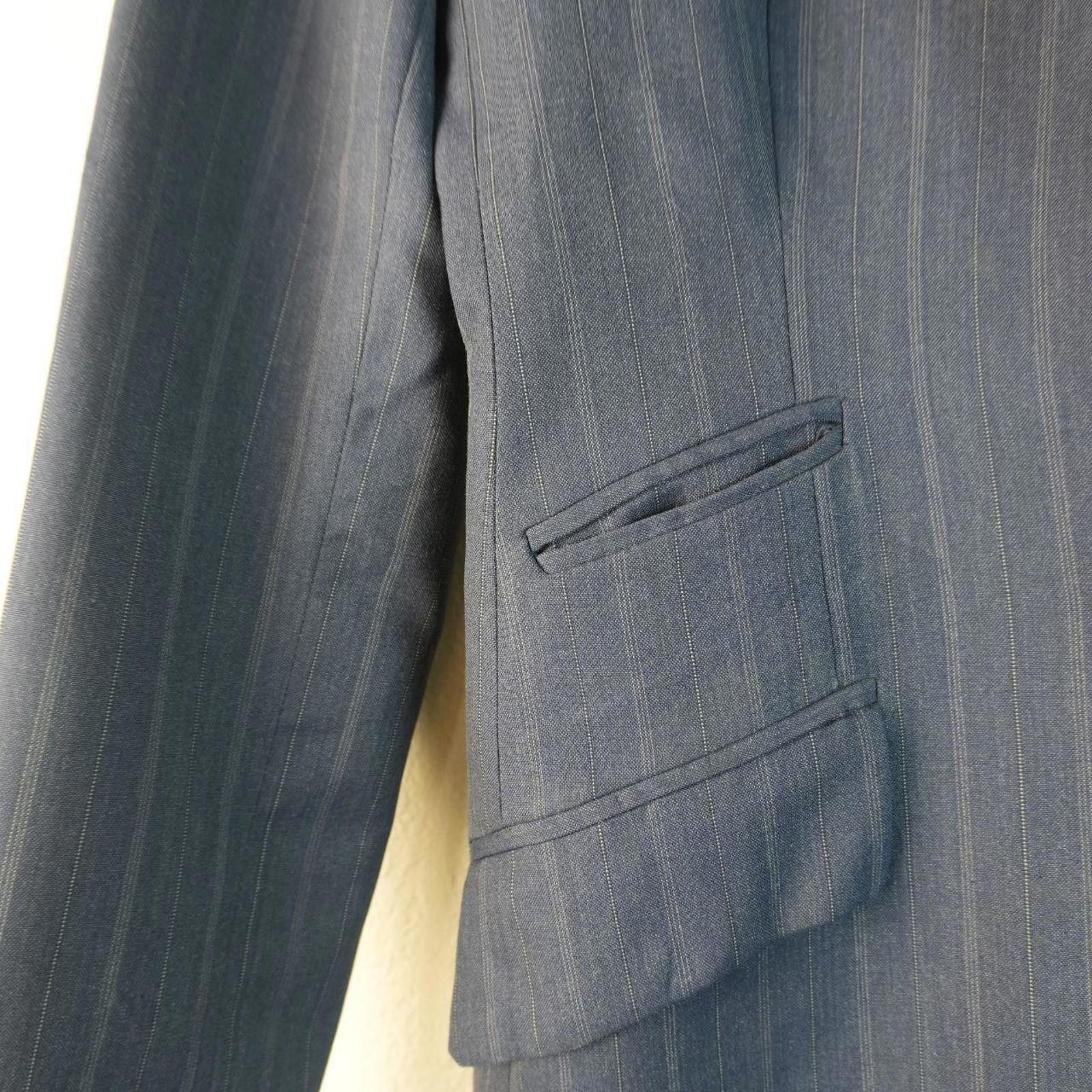 Lauren Ralph Lauren Ralph Lauren Blazer Women's 6 Navy Lauren Striped Size M / US 6-8 / IT 42-44 - 3 Thumbnail