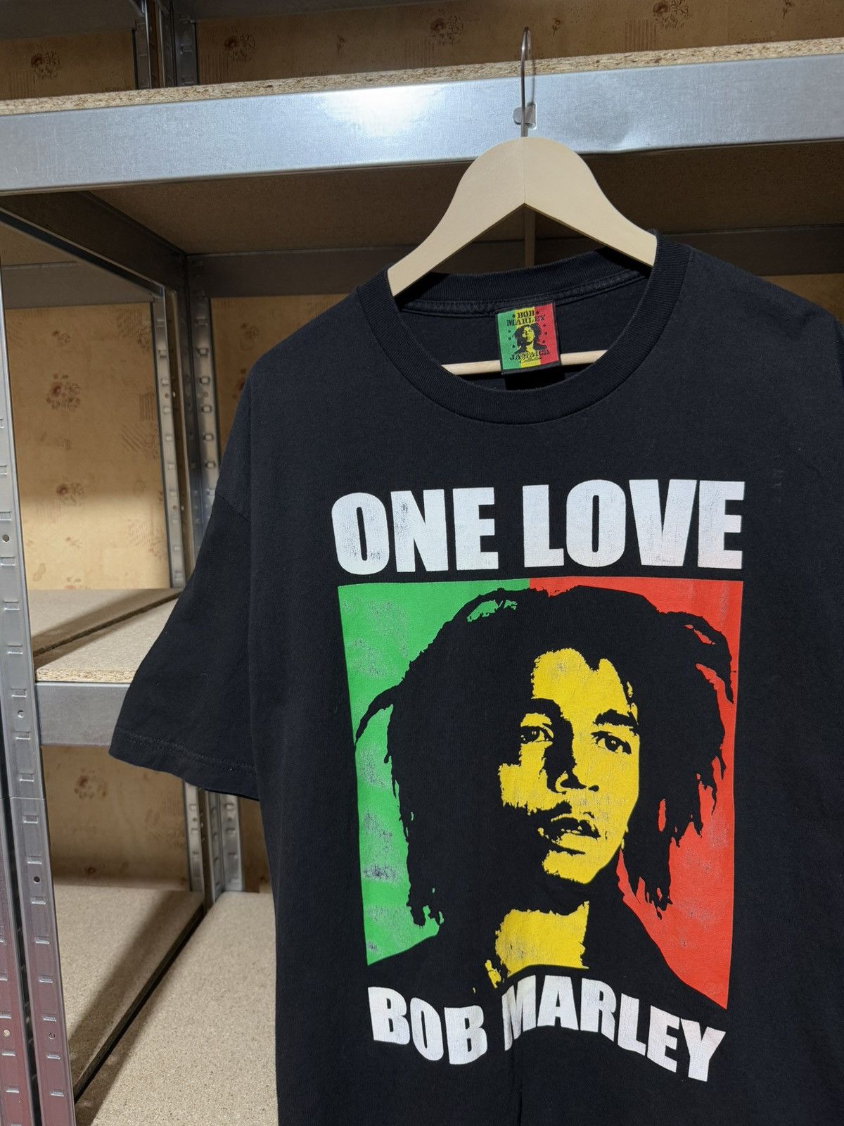 Band Tees × Bob Marley × Vintage Vintage 1990’s Bob Marley One Love Rock Band Retro T-Shirt Size US XL / EU 56 / 4 - 3 Thumbnail