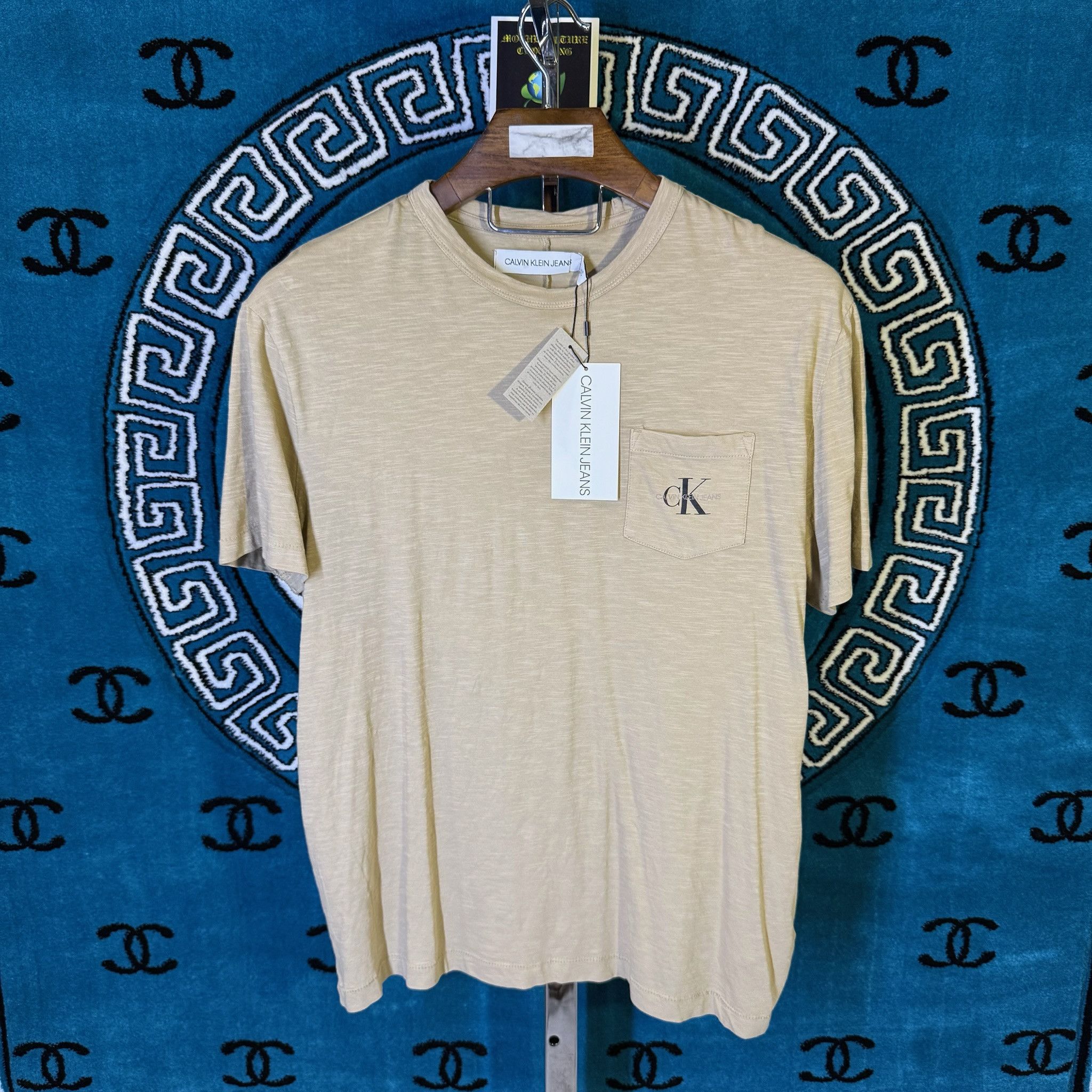 Calvin Klein THE ICONIC CALVIN KLEIN LOGOS SCRIPT SHIRT Size US L / EU 52-54 / 3 - 1 Preview