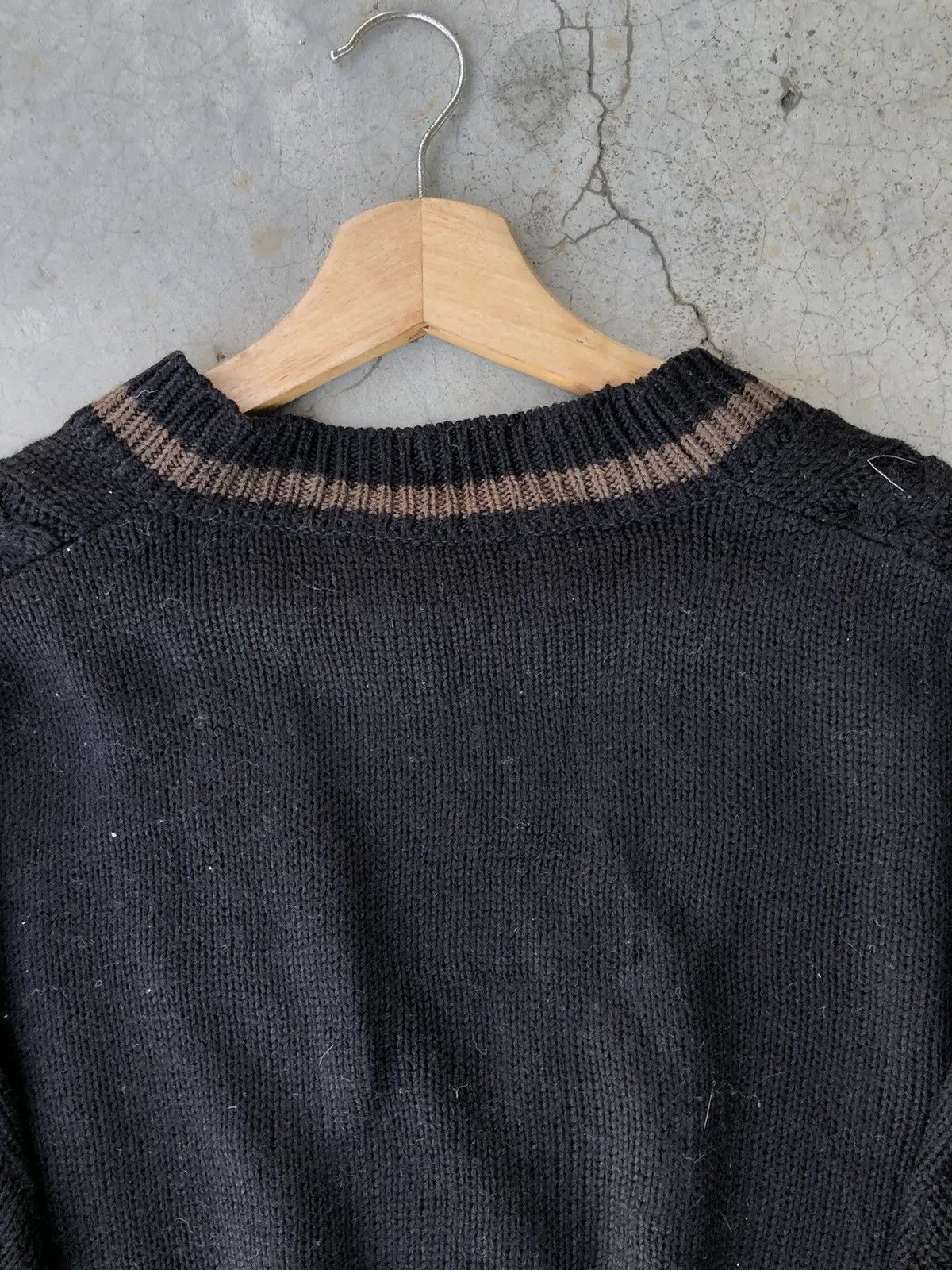 Vintage Vintage Knitware Cardigan Sweater Plain Design Size US L / EU 52-54 / 3 - 11 Thumbnail