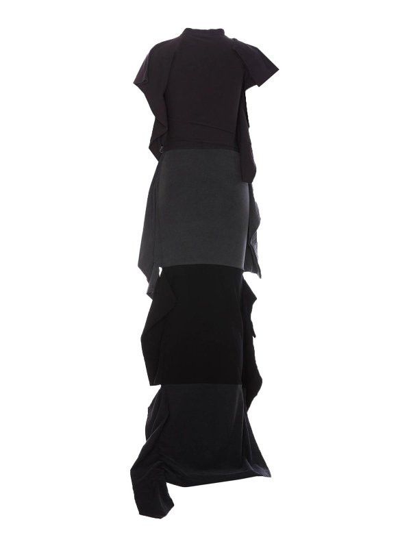 Balenciaga o1tr1nto0426 Twisted Dress in Multicolor Size M / US 6-8 / IT 42-44 - 2 Thumbnail