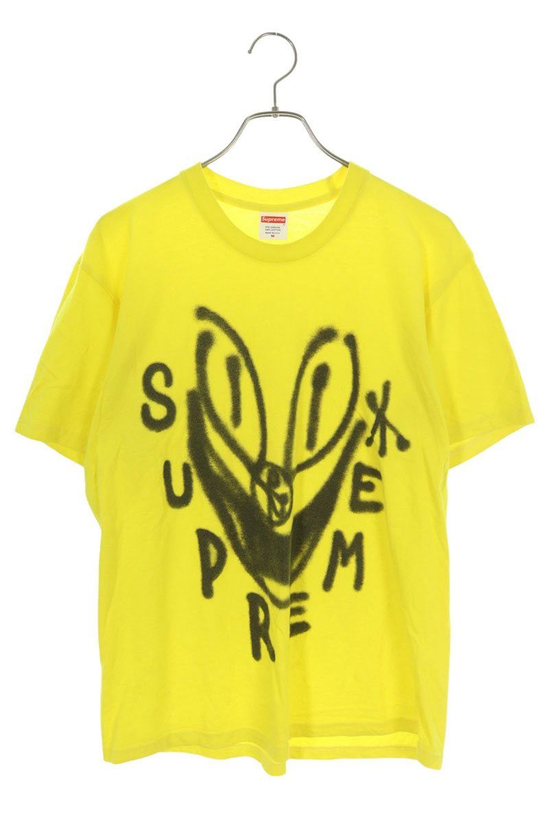 Supreme SUPREME 18AW Smile Tee Yellow Size M Size US M / EU 48-50 / 2 - 1 Thumbnail