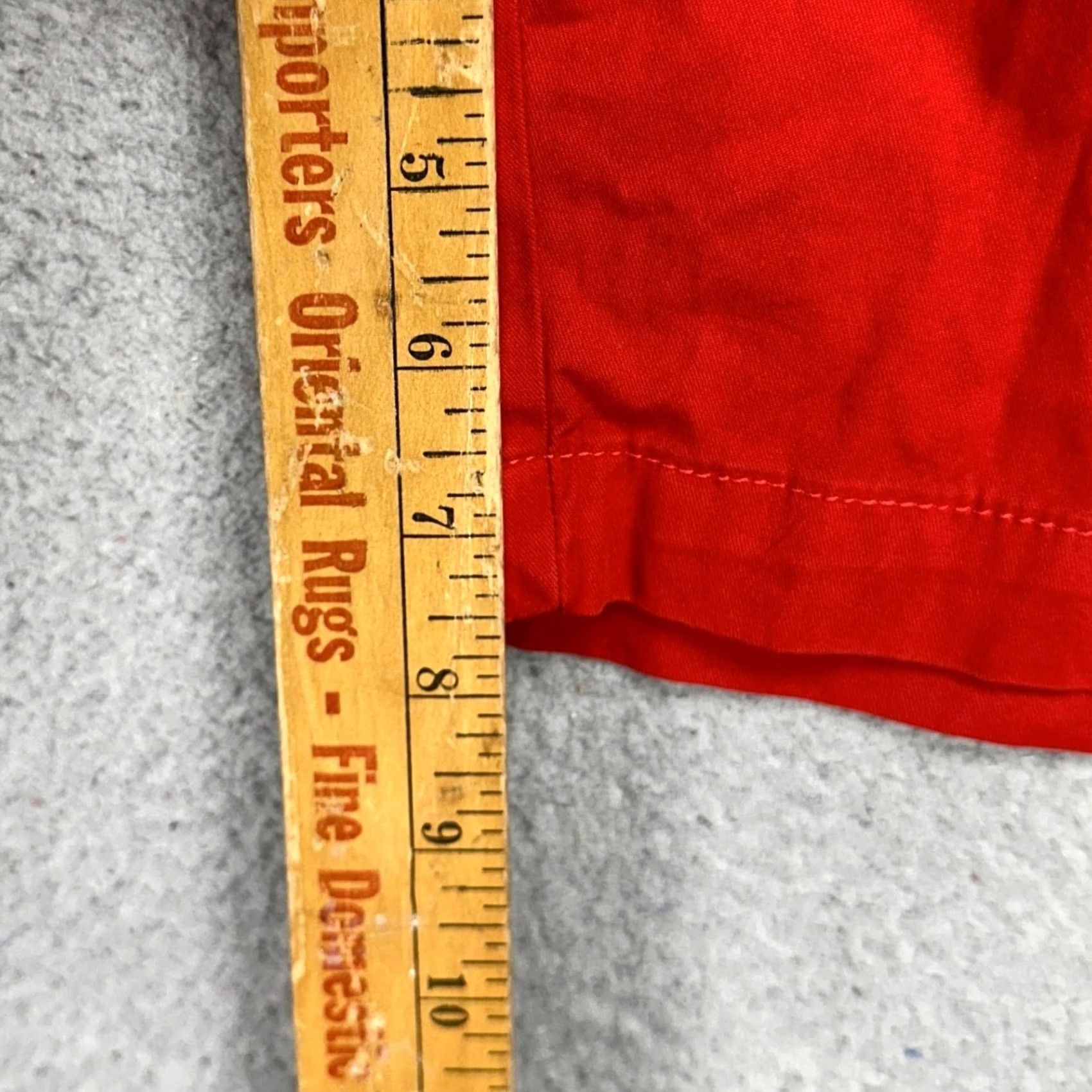 Banana Republic VINTAGE Banana Republic Mens Easy Shorts XL 9 Inseam Orange Pull On Drawstring Stretch Size US 36 / EU 52 - 6 Thumbnail