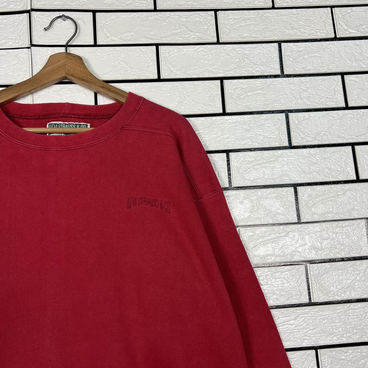 Levi's Vintage LEVIS STRAUSS Made in Usa Red Sweatshirt #3965-C181 Size US L / EU 52-54 / 3 - 4 Thumbnail