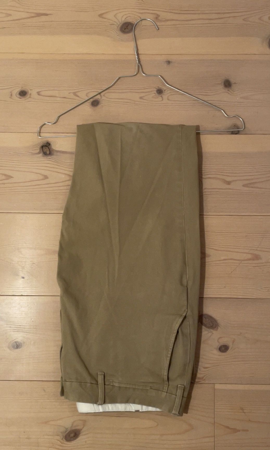 Muji Muji Men's Cotton Blend Sand Trousers M Size US 32 / EU 48 - 1 Thumbnail