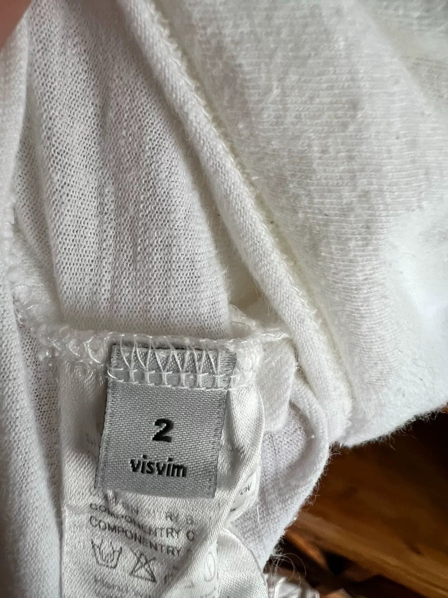 Visvim Visvim 2014 White Crew Neck T-Shirt Size US M / EU 48-50 / 2 - 5 Thumbnail