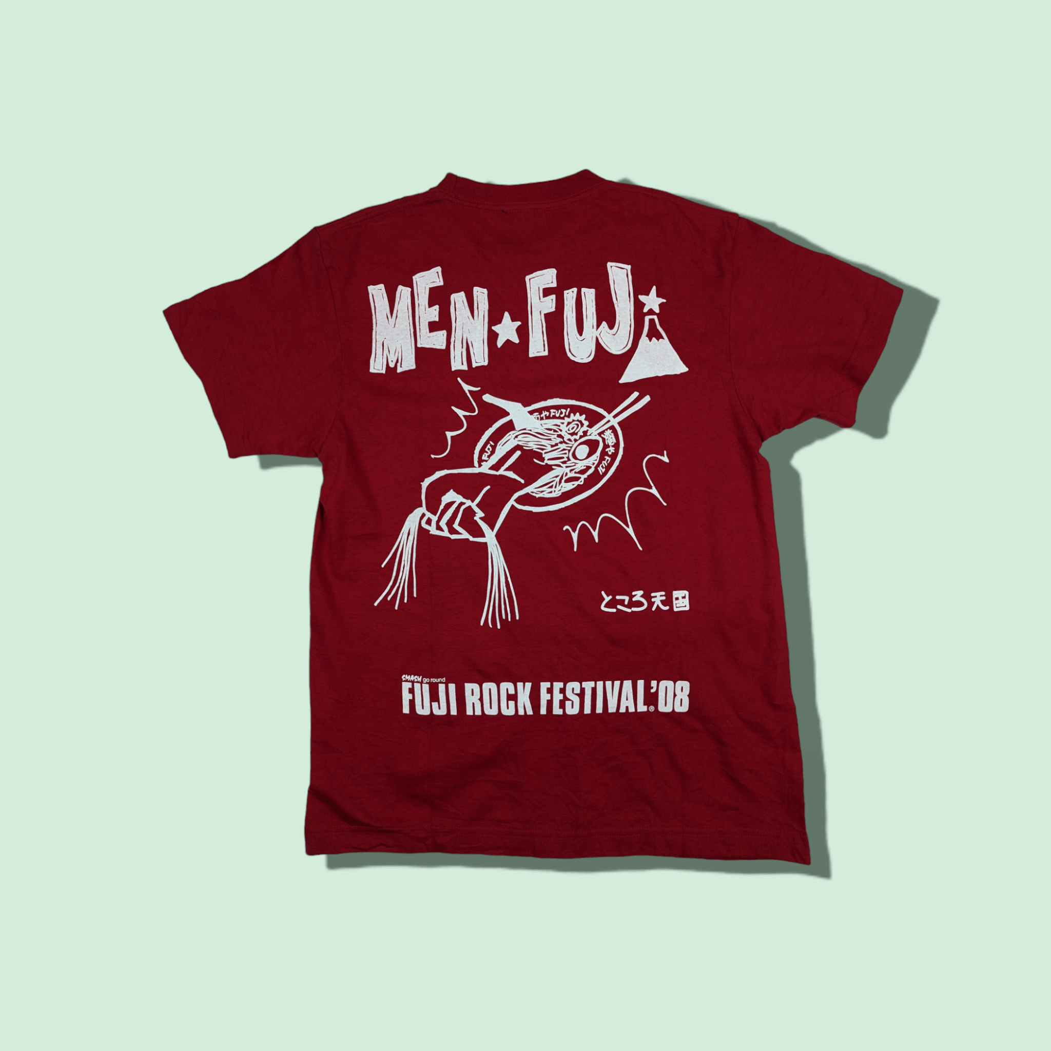 Band Tees 2008 FUJI ROCK FESTIVAL Kasabian Simple Plain T-Shirt Size US S / EU 44-46 / 1 - 1 Thumbnail
