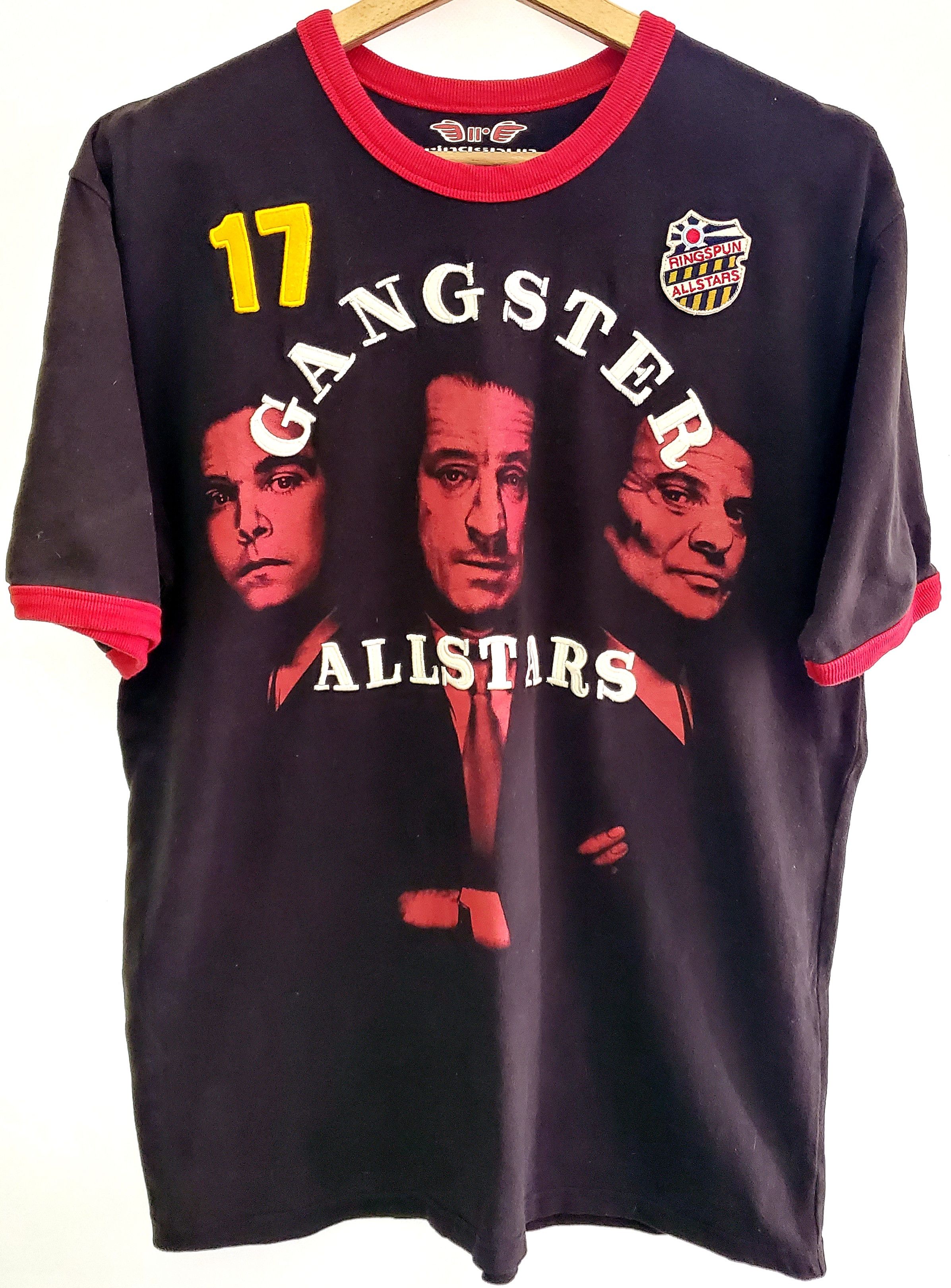 Ringspun × Vintage Rare Ringspun Allstars Gangster Robert De Niro T-Shirt VTG M Size US M / EU 48-50 / 2 - 1 Thumbnail
