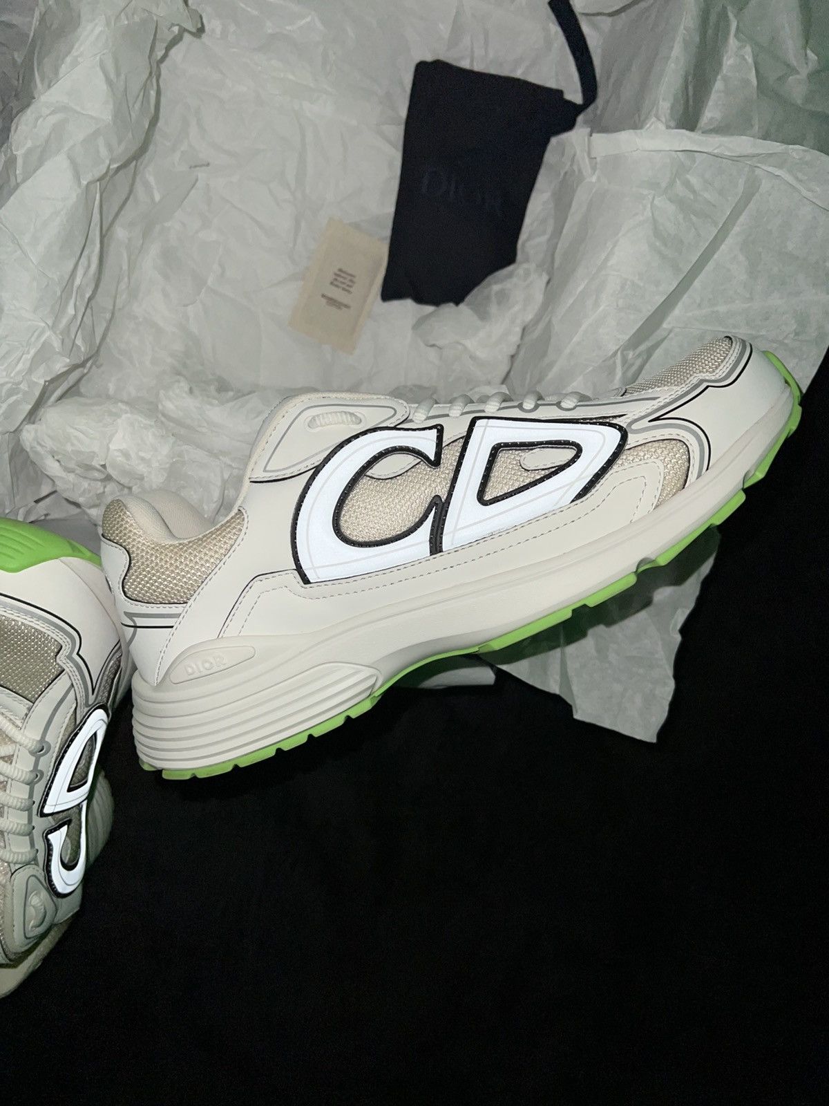 Dior Christian Dior B30 “Lime Bottom” Size US 10 / EU 43 - 9 Thumbnail