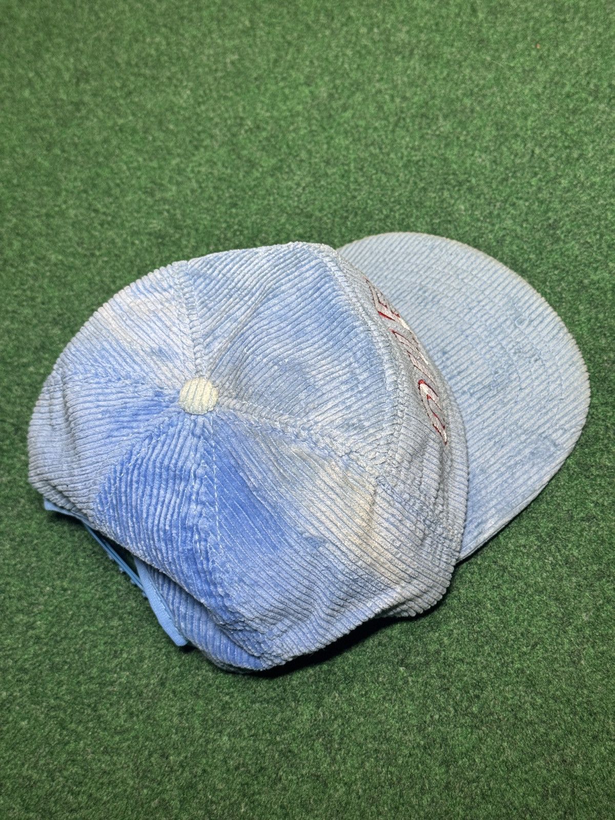 New Era Vintage Houston Oilers Corduroy RARE NFL 80s Snapback Hat Size ONE SIZE - 5 Thumbnail