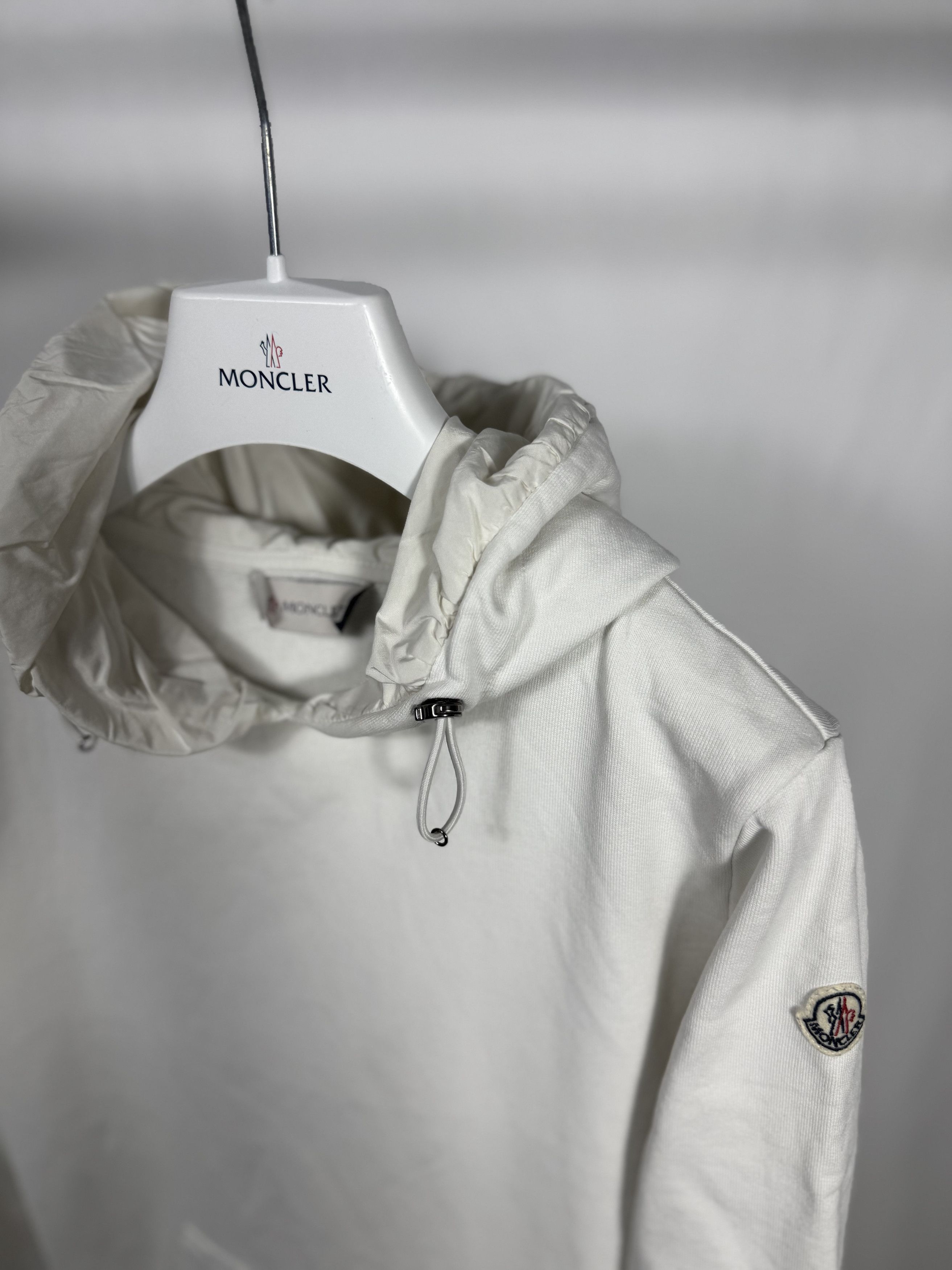 Moncler Moncler Cotton Hoodie Size S / US 4 / IT 40 - 2 Thumbnail