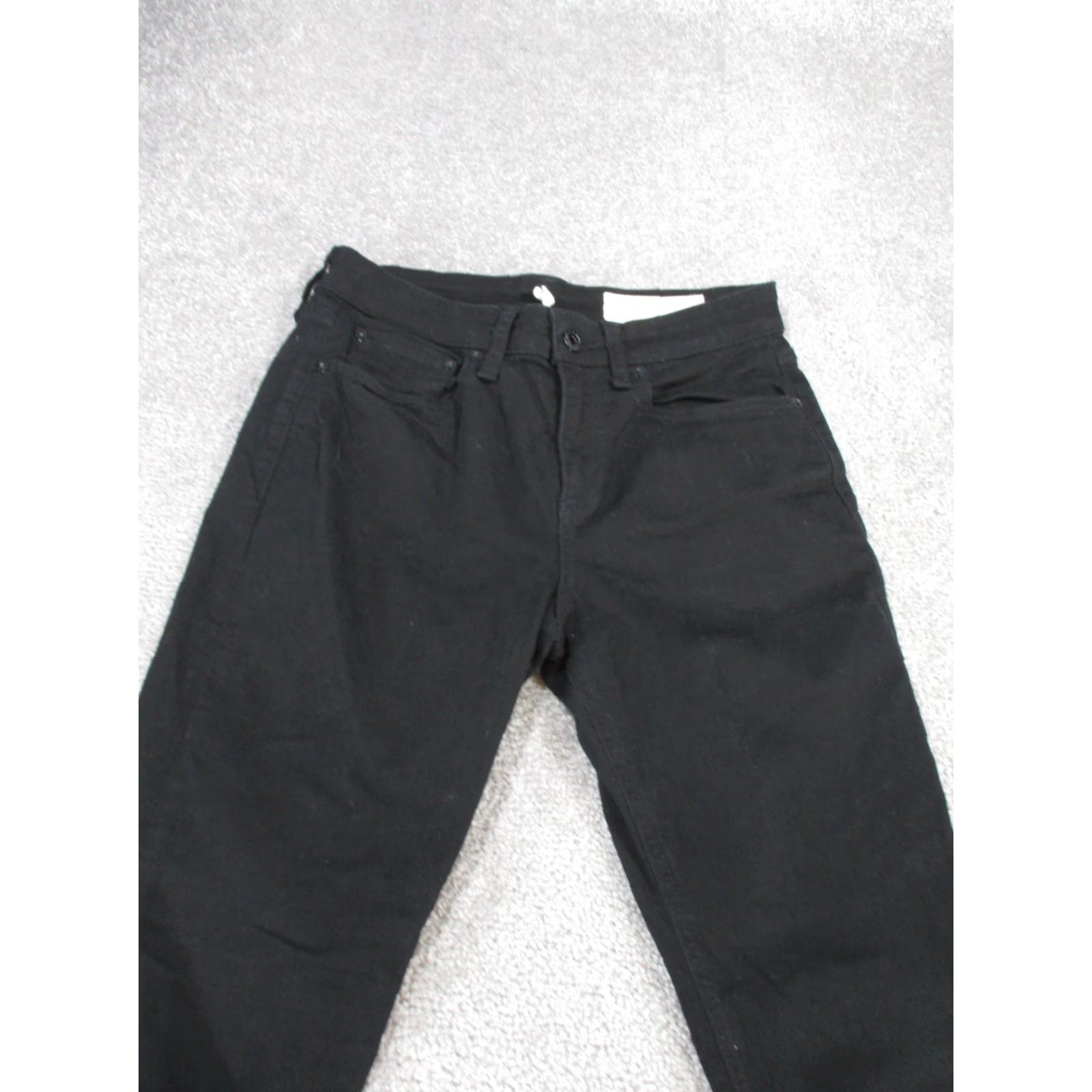 Rag & Bone rag & bone Jeans Womens 26 Black Denim Skinny Mid Rise Size 26" / US 2 / IT 38 - 3 Thumbnail