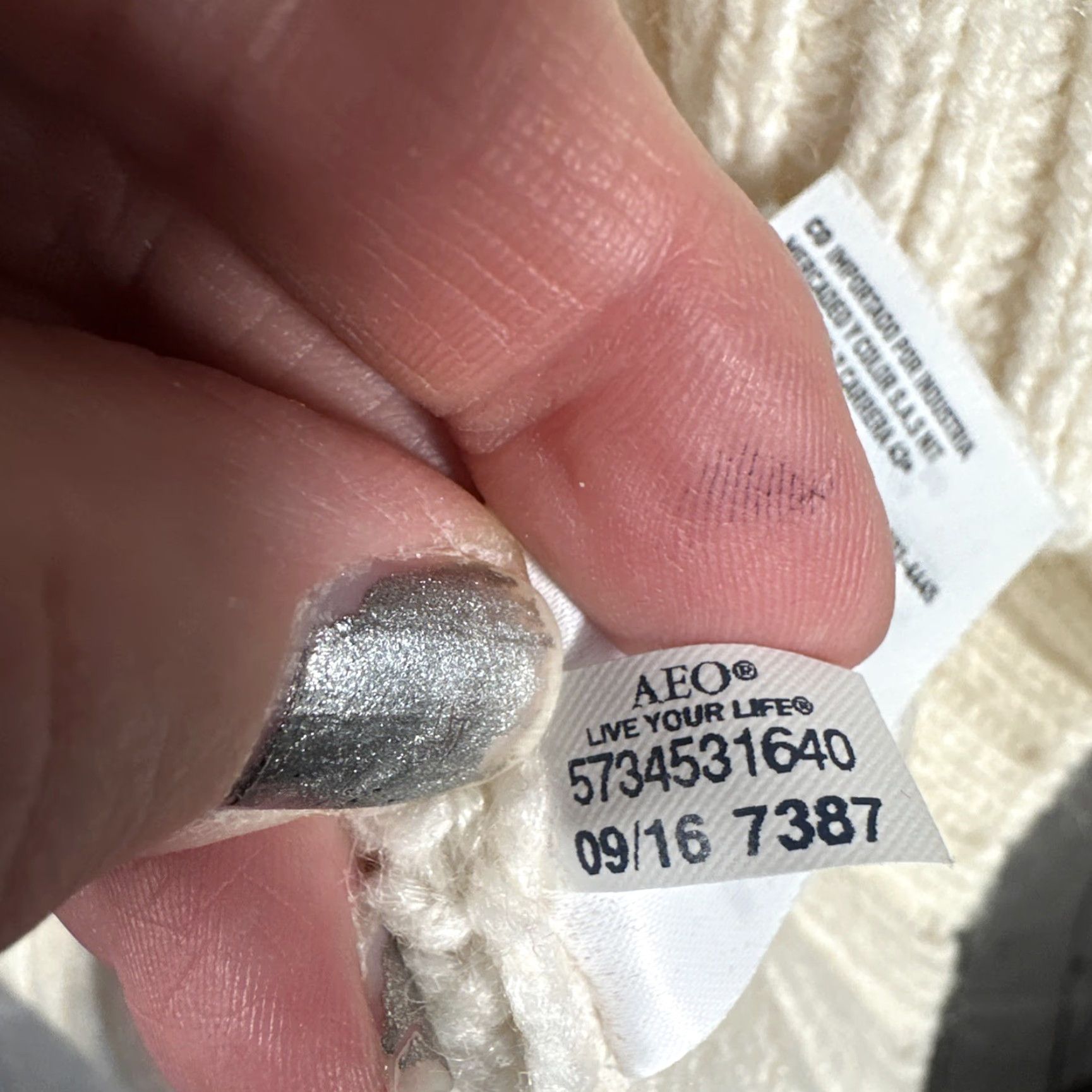 American Eagle Outfitters American Eagle Outfitters Womens Large Wool Alpaca Turtleneck Chunky Cable Knit Fisherman Sweater Size L / US 10 / IT 46 - 5 Thumbnail