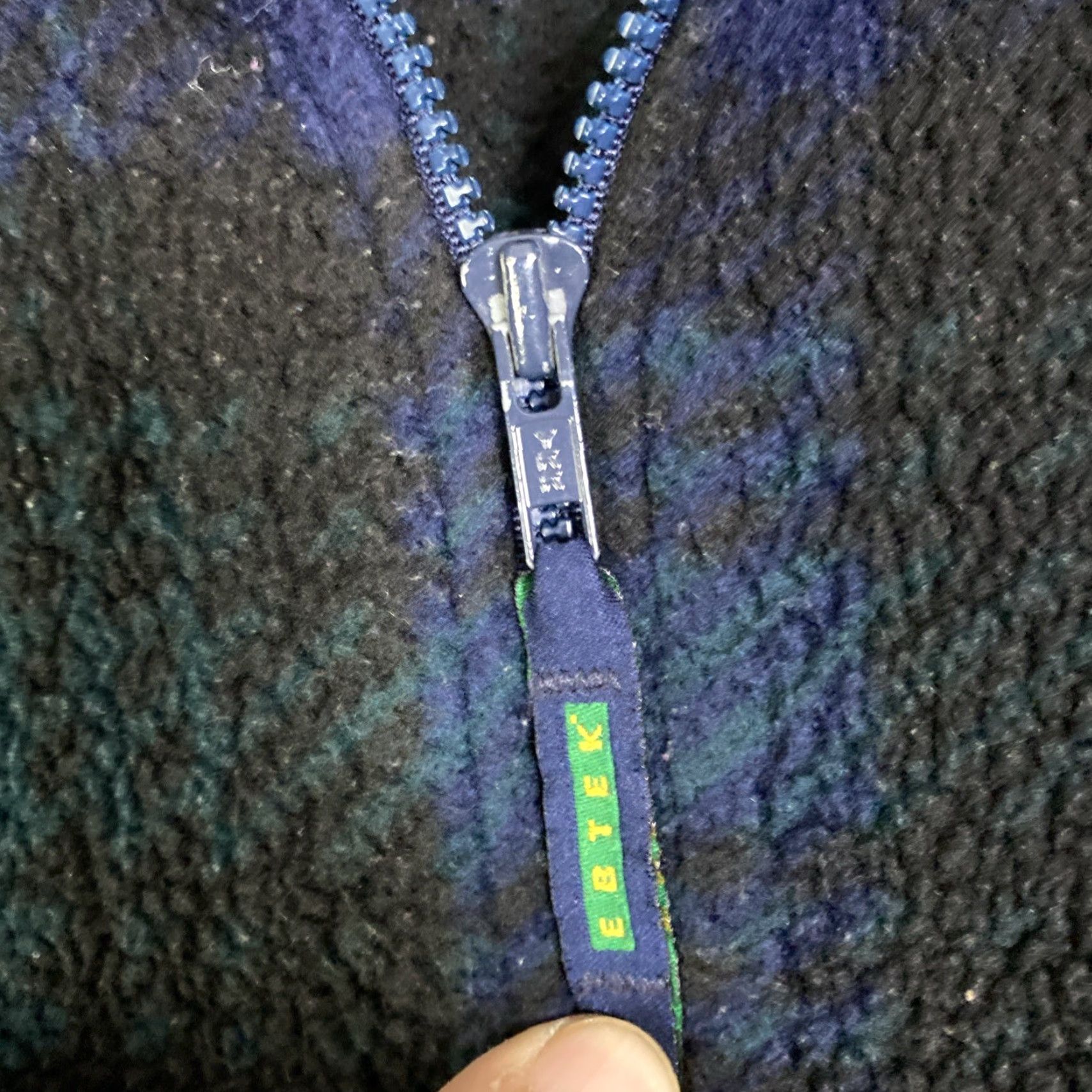 Eddie Bauer VTG Eddie Bauer EBTek Men M High Pile Fleece 1/2 Zip Pullover Jacket Multicolor Windbreaker USA 21X27 M Size US M / EU 48-50 / 2 - 3 Thumbnail