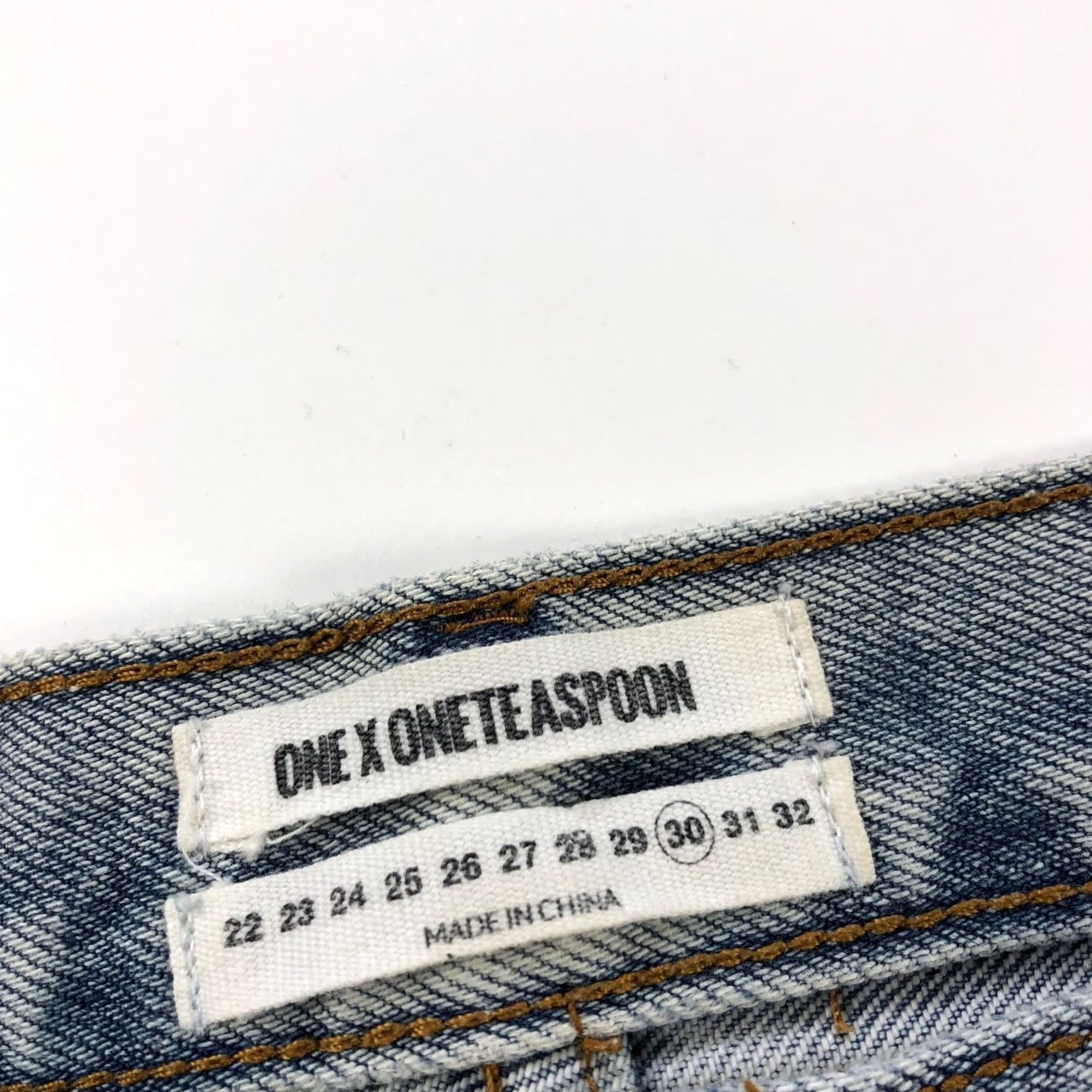 Vintage One Teaspoon Eddie Eagle Blakey 30 (Fit 34In) Jean Mid Rise 2" Shorts Men’s? Size 30" / US 8 / IT 44 - 7 Thumbnail