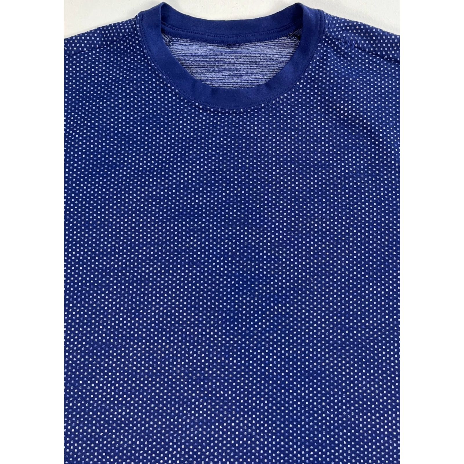 Lululemon Lululemon Men’s Roll Out Crew Short Sleeve T-Shirt Sz L Blue Size US L / EU 52-54 / 3 - 6 Thumbnail