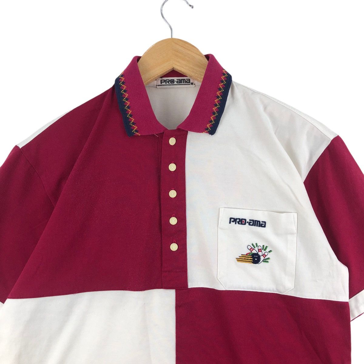 Japanese Brand × Vintage Vintage Pro-Ama Bowling Shirt Collared Ayumi Fuji Size US M / EU 48-50 / 2 - 2 Thumbnail