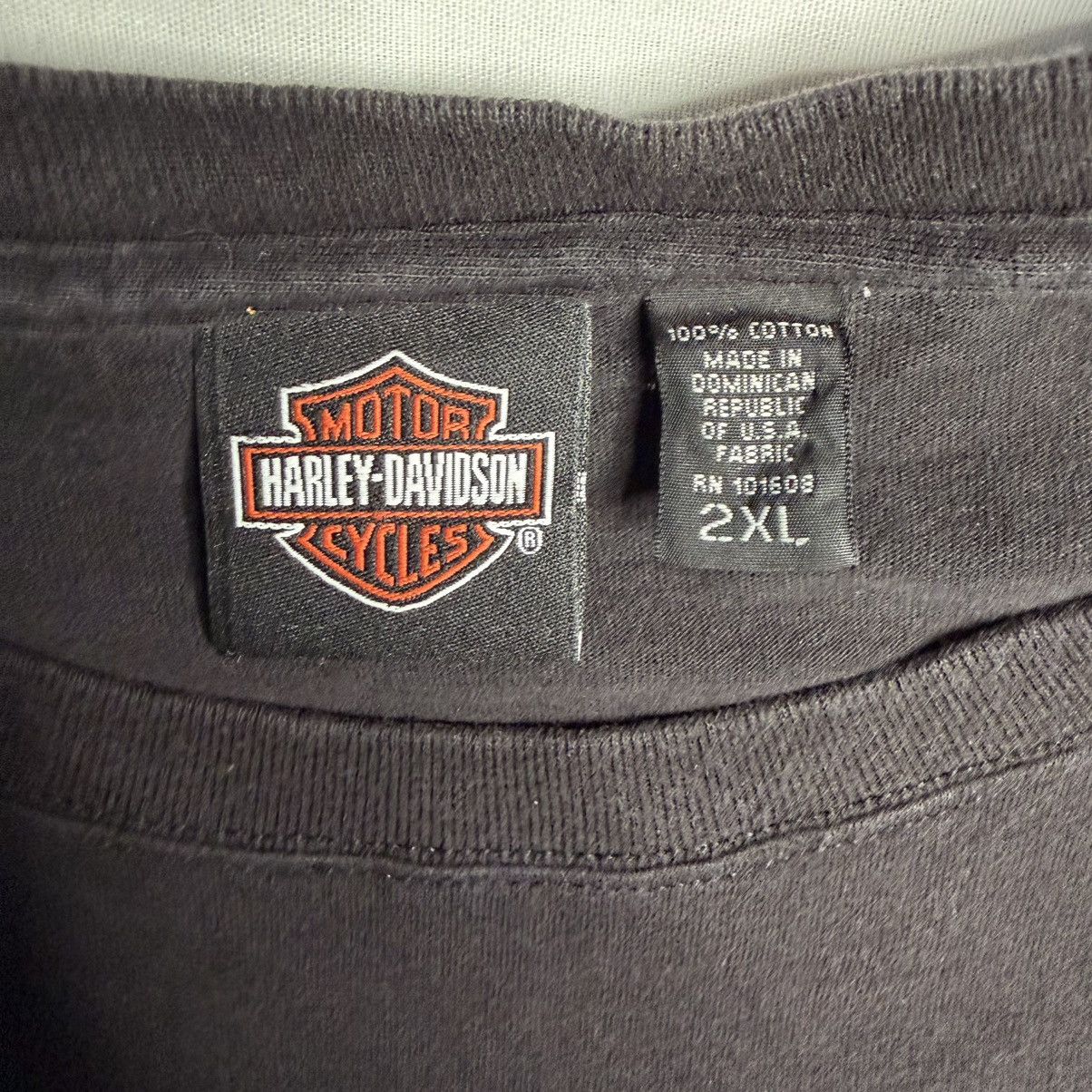 Harley Davidson Harley-Davidson Y2K Skull & Wings tee Size US XXL / EU 58 / 5 - 3 Thumbnail