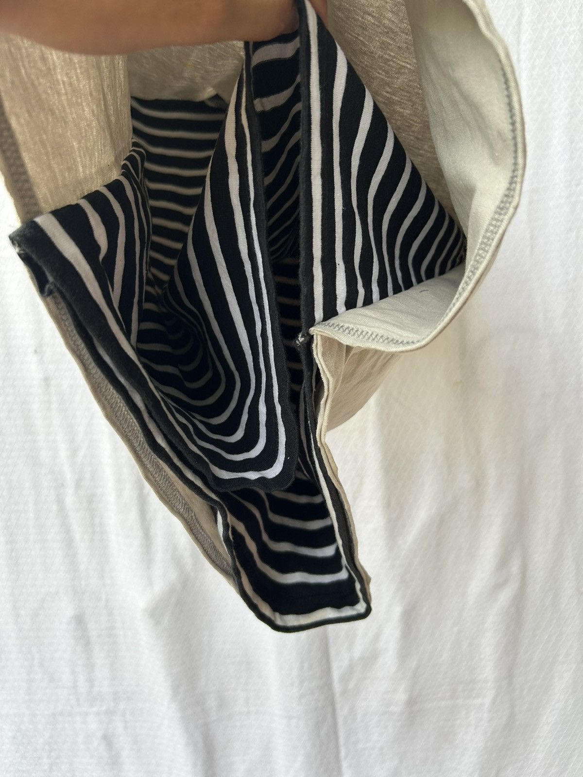 Hysteric Glamour Spunkie laces double layers stripe tees Size US L / EU 52-54 / 3 - 5 Thumbnail