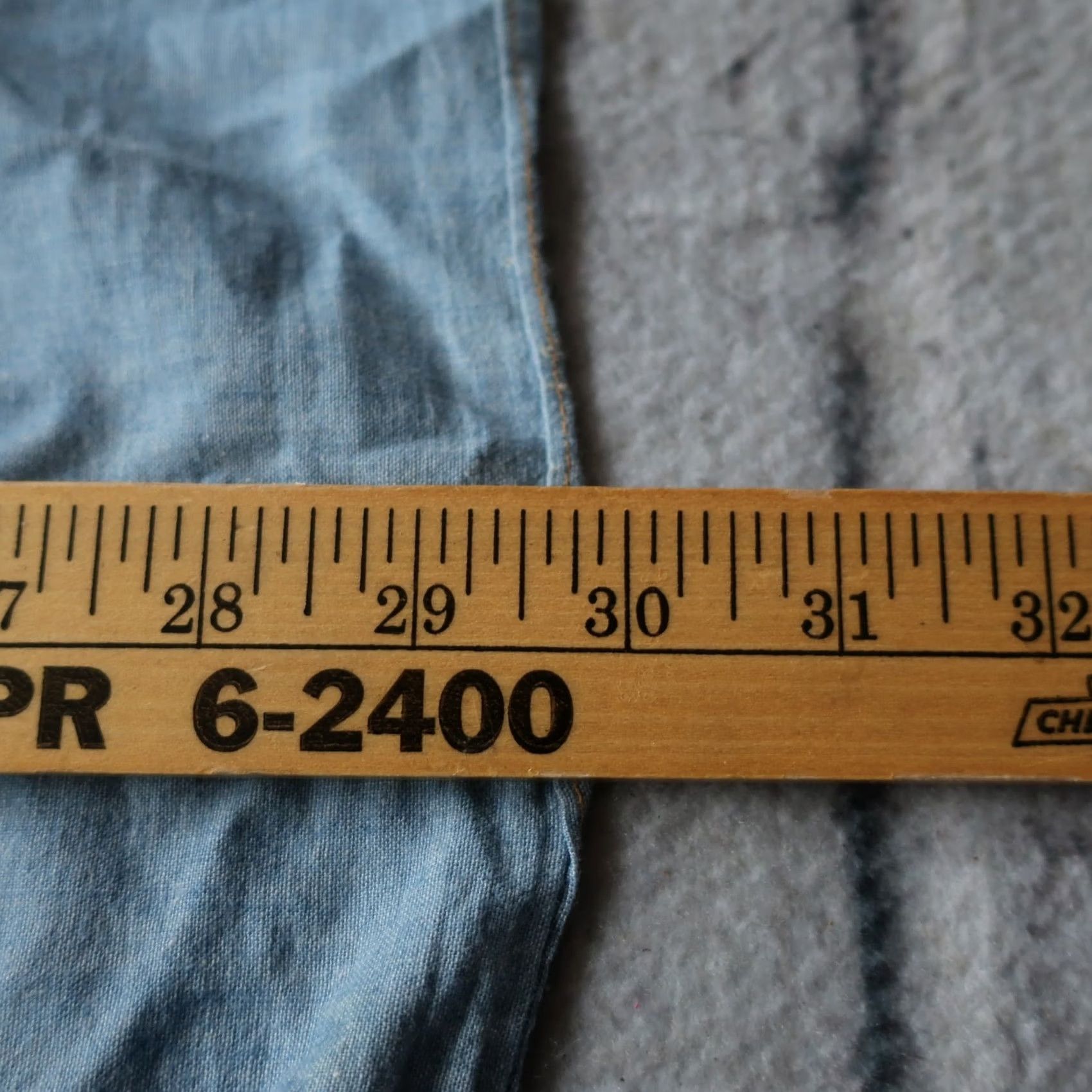 Levi's Vintage Levis Western Shirt M Light Blue 70s Orange Tab - Pre-owned Patina Mens Size US M / EU 48-50 / 2 - 7 Thumbnail