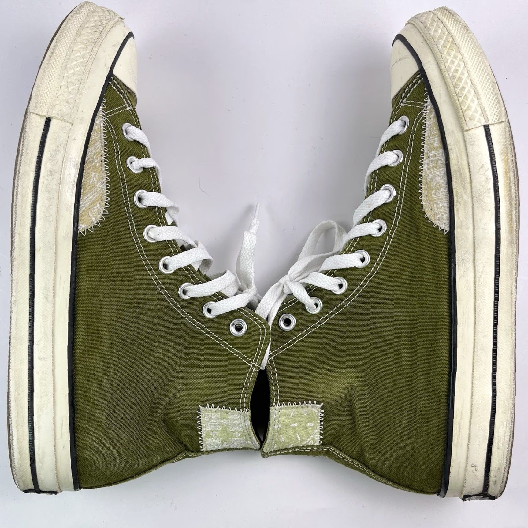 Converse Converse Chuck 70 High Top Patch Olive Men 9.5 Boots Basketball US 9.5 EU 43 Size US M / EU 48-50 / 2 - 6 Thumbnail