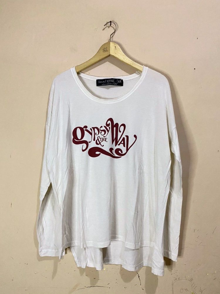 トップス 00s archive goa long sleeve fade t-shirt 00s Archive goa ヴィンテージTシャツTーshirt