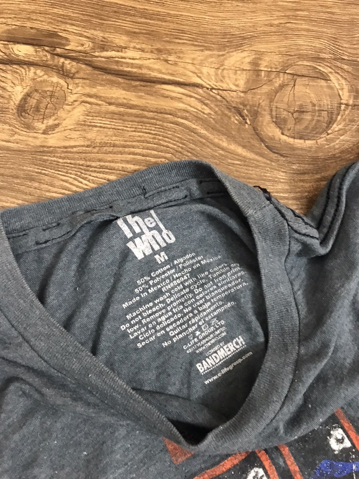 Band Tees The who Size US M / EU 48-50 / 2 - 3 Thumbnail