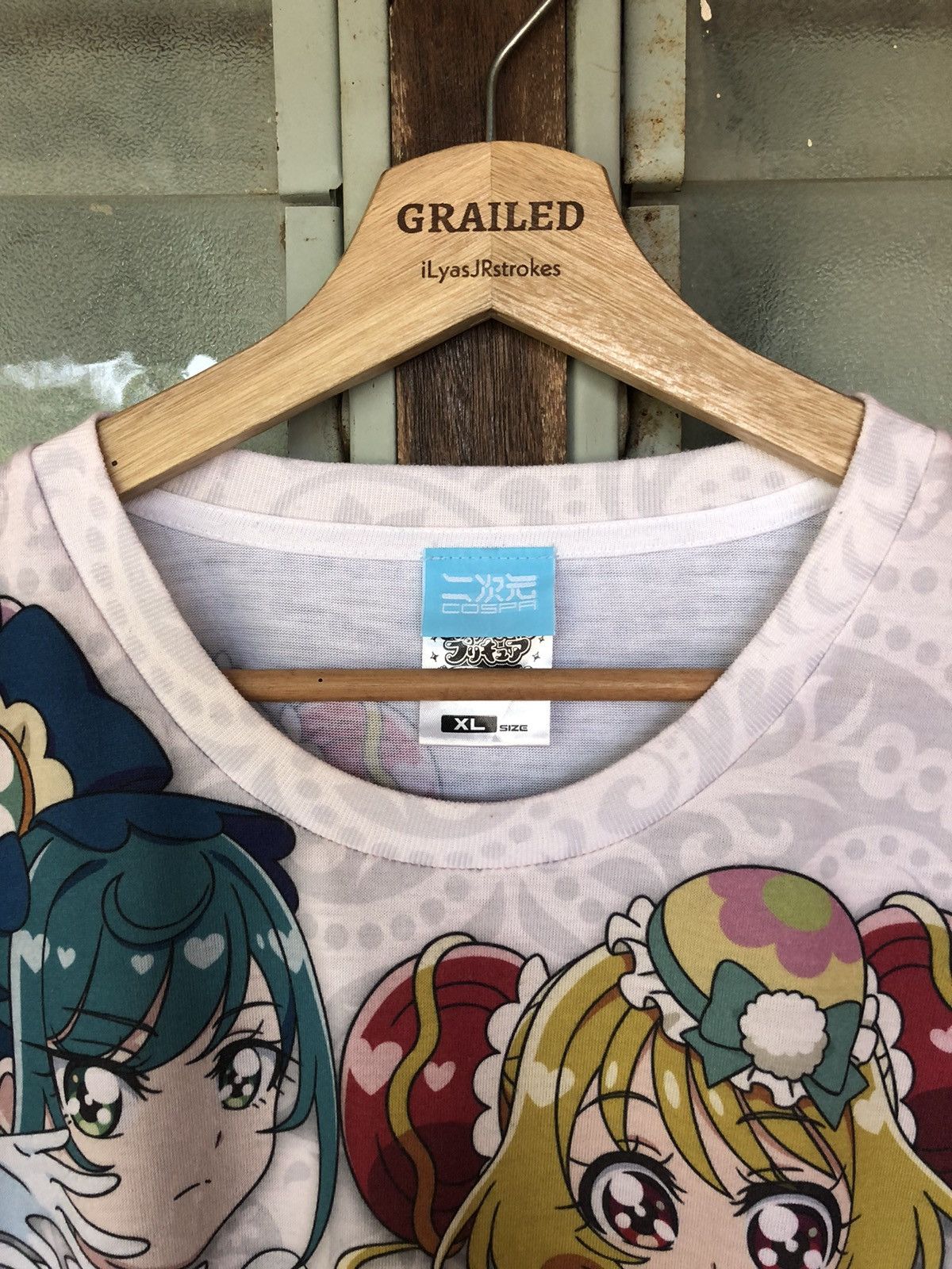 Anime Vintage Cospa Anime Delicious Party Pretty Cure Double Tee Size US XL / EU 56 / 4 - 3 Thumbnail
