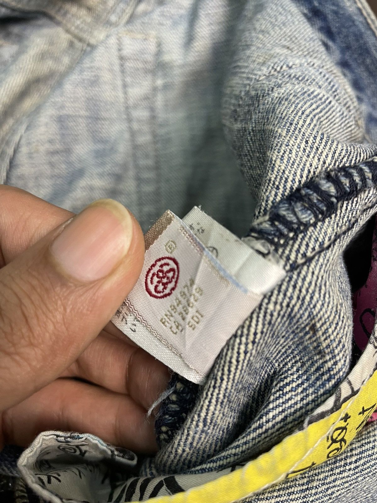 Stussy Y2K Stussy Distressed Denim Jeans Washed Size US 31 - 10 Thumbnail