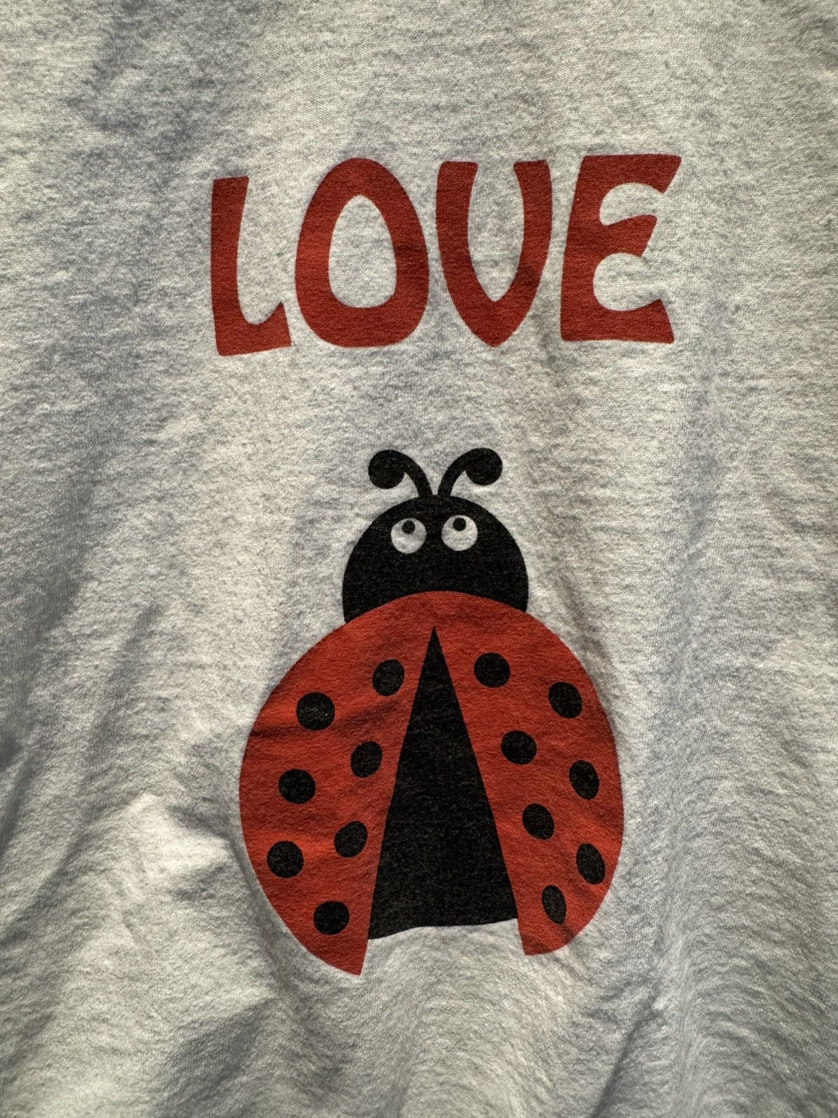 Vintage Hanes Heavyweight Love Bug Tee White Ladybug Size US L / EU 52-54 / 3 - 2 Thumbnail