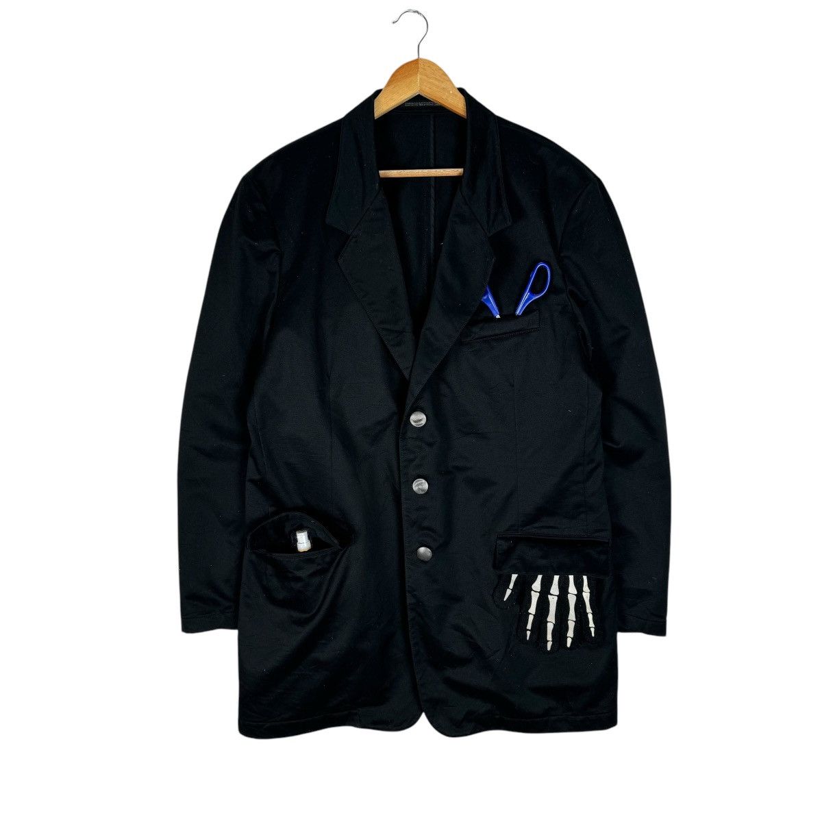 Yohji Yamamoto 🌟YOHJI YAMAMOTO PH SIGNATURE SS2003 LONG JACKET Size US M / EU 48-50 / 2 - 2 Thumbnail