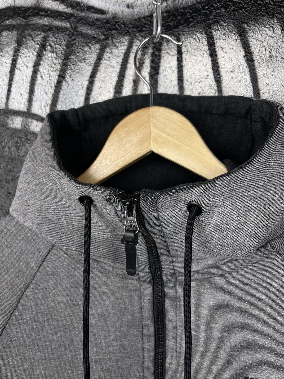 Nike Nike Tech Fleece Grey Windrunner Full Zip Hoodie Size Medium Size US M / EU 48-50 / 2 - 5 Thumbnail
