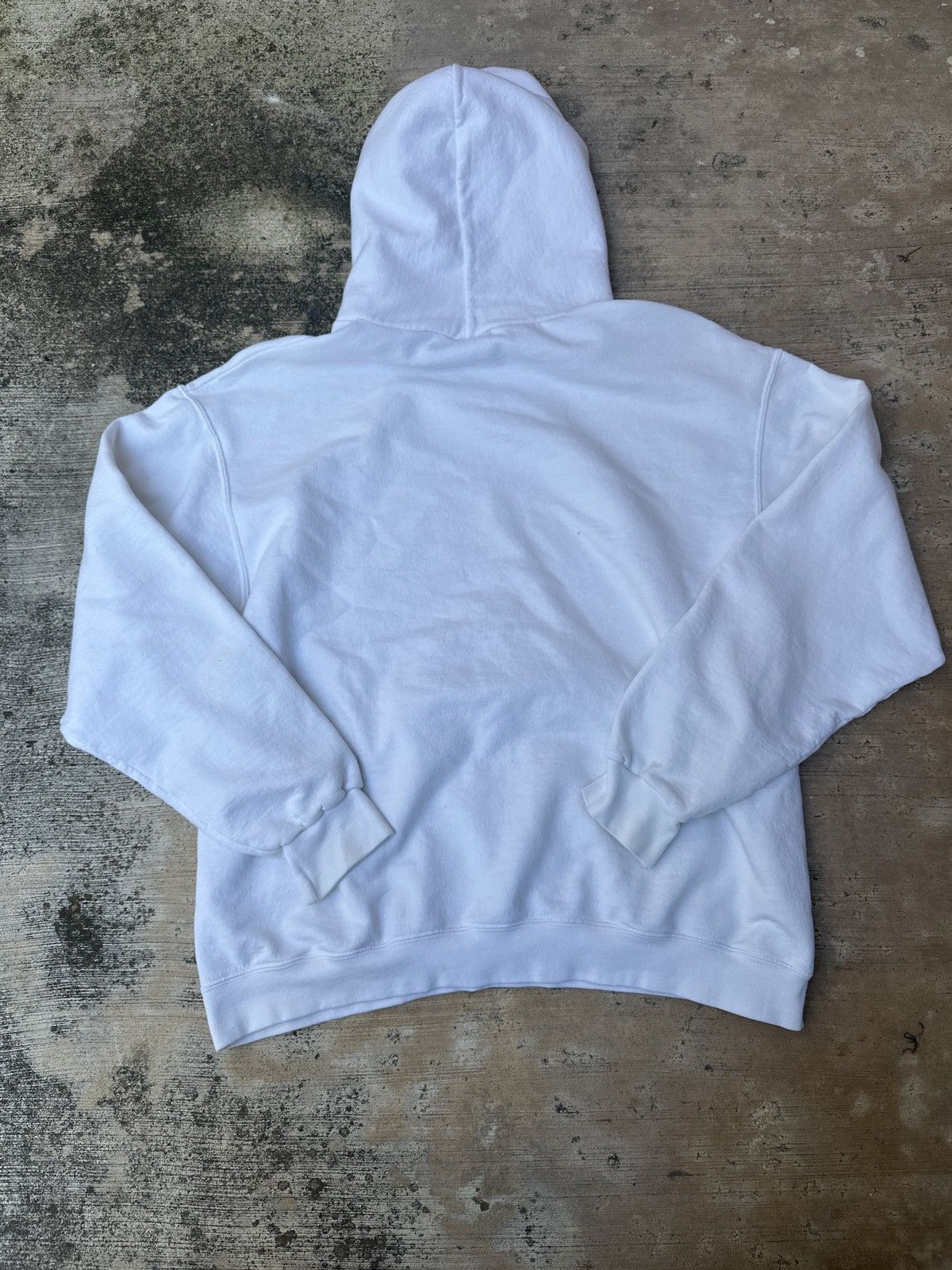 Champion × Vintage Vintage 90s White Champion Harvard University Hoodie XL Size US XL / EU 56 / 4 - 3 Thumbnail