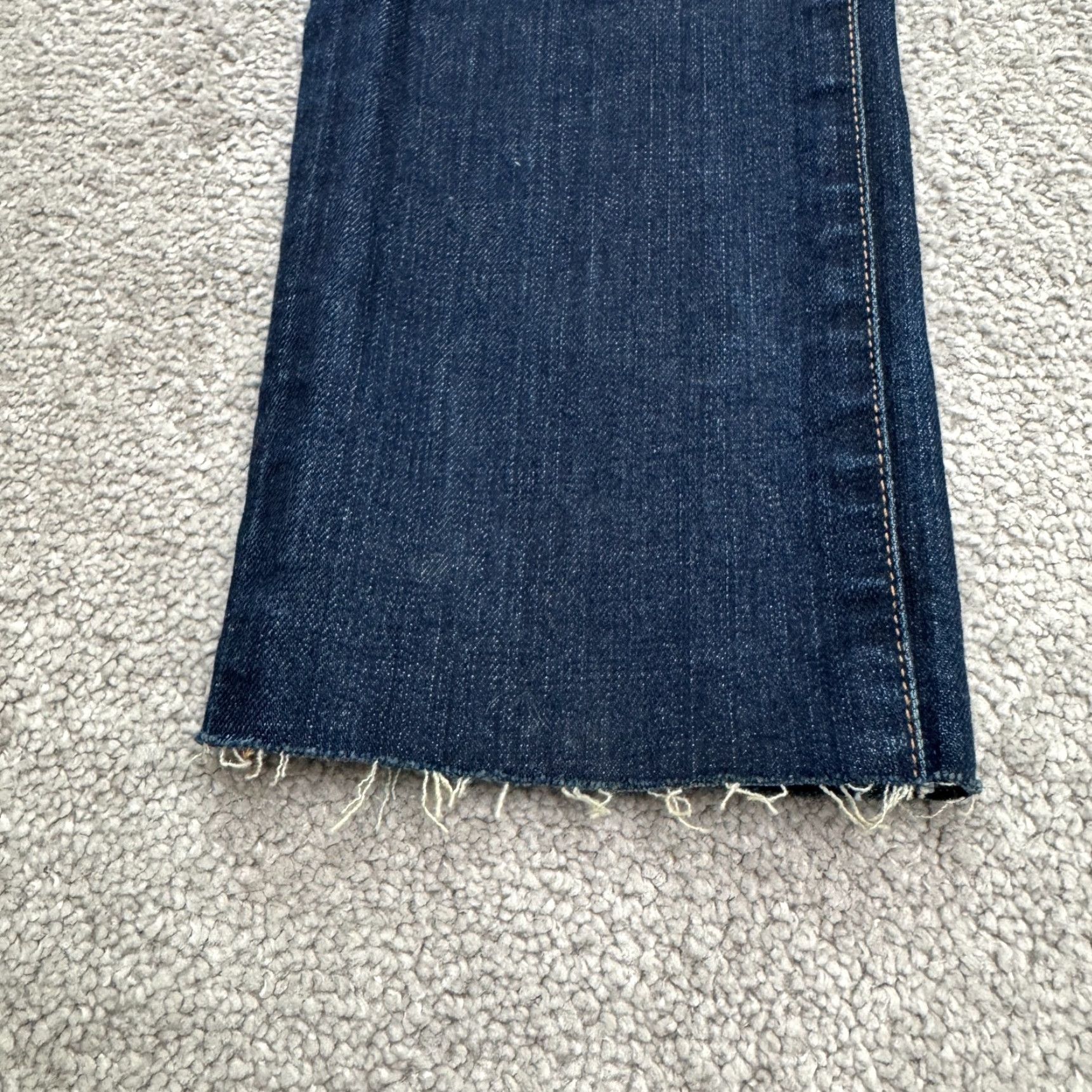 J Brand VINTAGE J Brand Slim Straight Denim Jeans Womens 30 Blue Dark Wash Streetwear 28-inch Girls Size 30" / US 8 / IT 44 - 5 Thumbnail