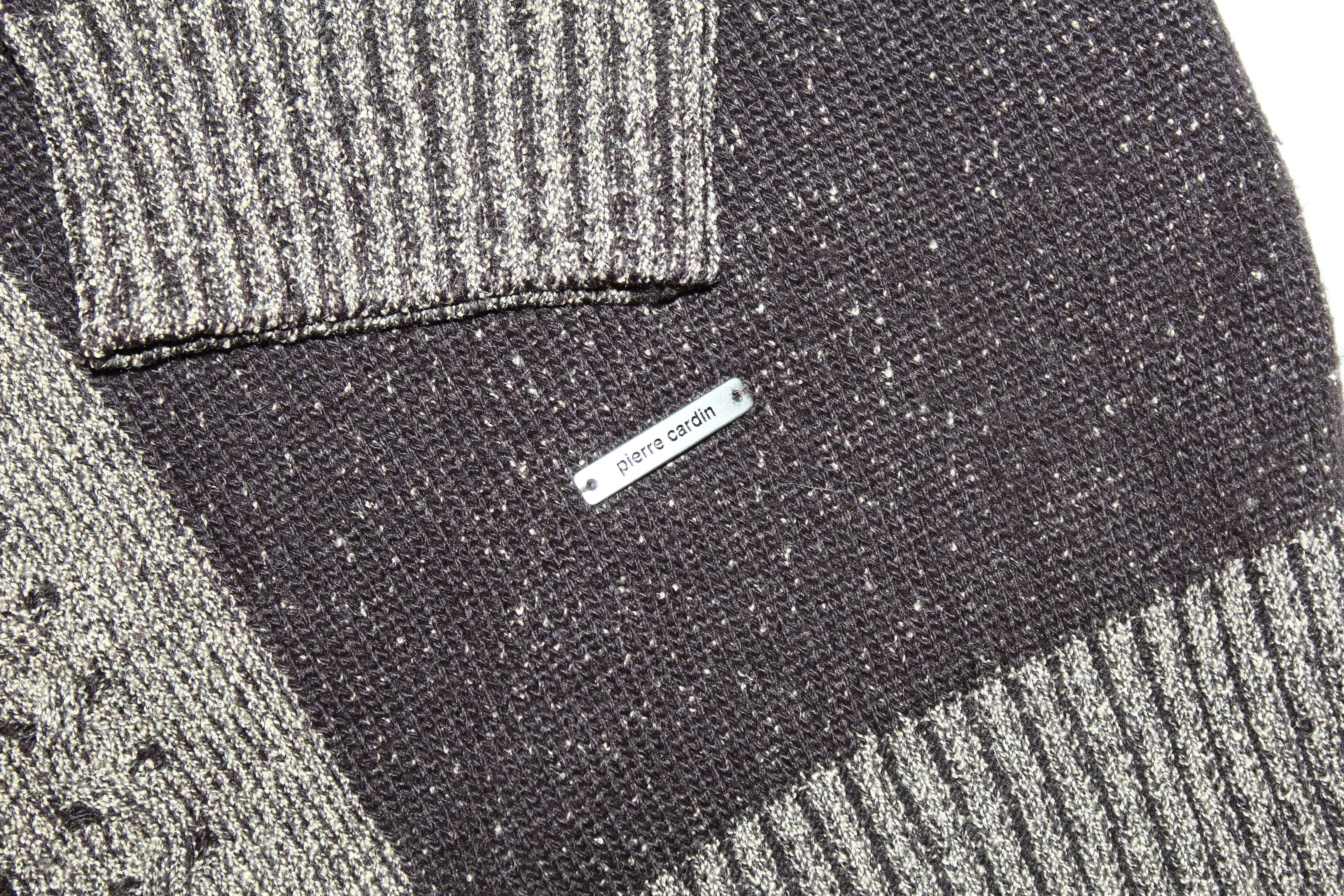 Pierre Cardin Rare 80s Pierre Cardin Paris Crew Neck Wool Blend Sweater Size US XL / EU 56 / 4 - 8 Thumbnail