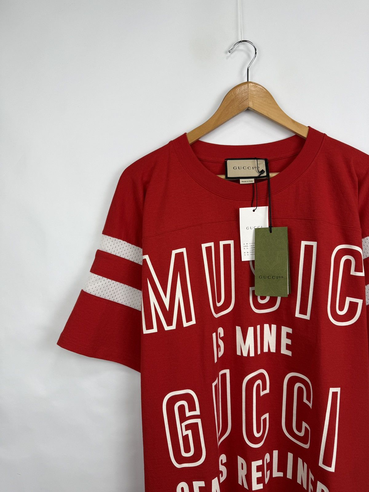 Gucci 🇮🇹 Gucci Gucci Music Is Mine T-Shirt Sony Music Made in Italy Size US XL / EU 56 / 4 - 5 Thumbnail